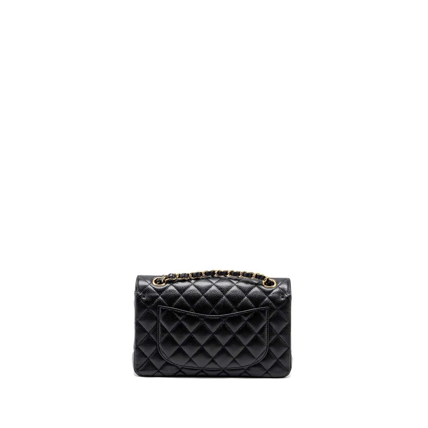 Chanel classic double flap caviar GHW Black Small Shoulder Bag Ghw 5