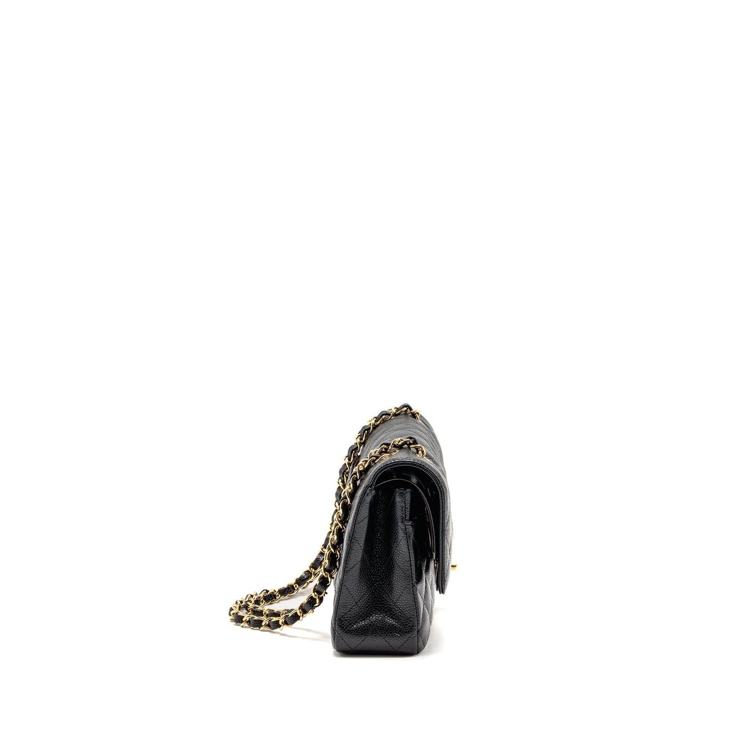 Chanel Classic Double Flap caviar GHW Black Shoulder Bag Ghw 29