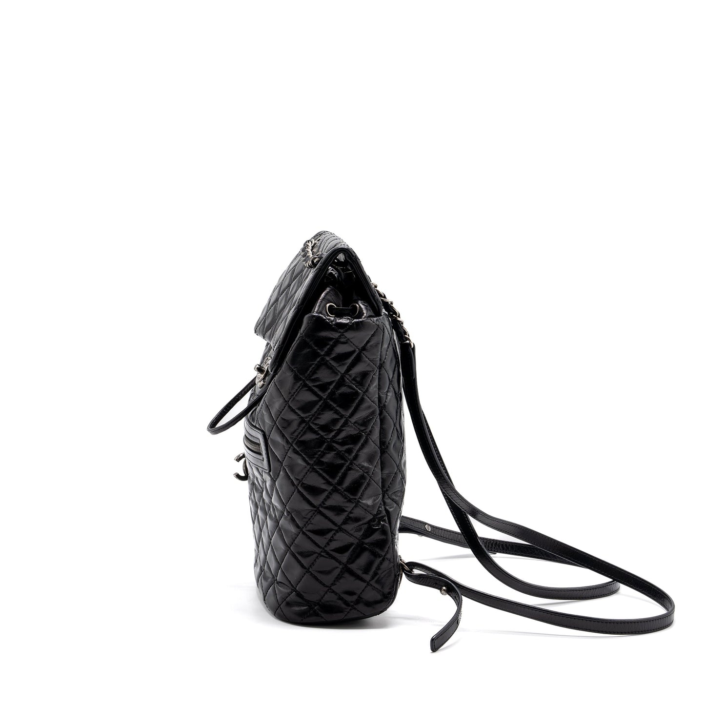Chanel QUILTED Mountain BACKPACK CALFSKIN SHW Black