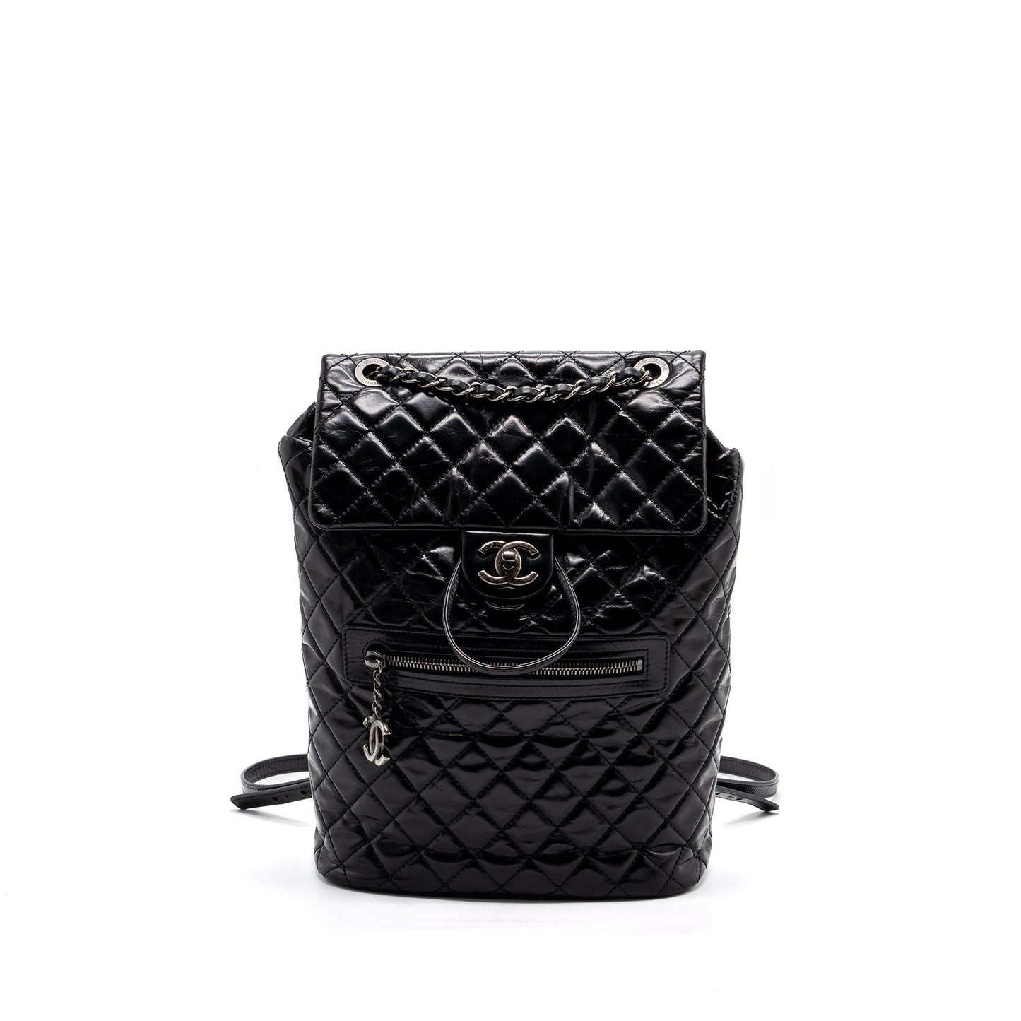Chanel QUILTED Mountain BACKPACK CALFSKIN SHW Black