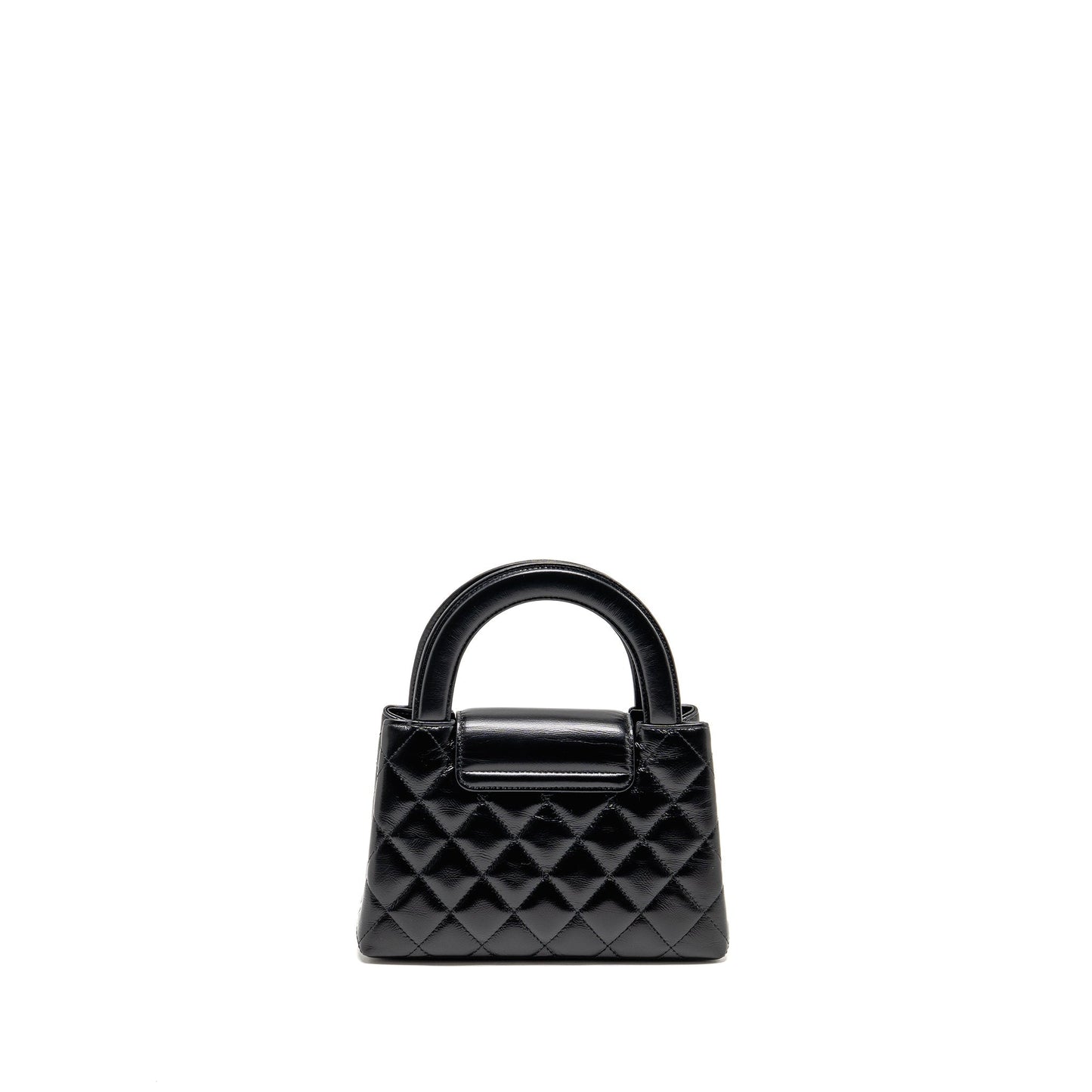Chanel Kelly Shopping Calfskin GHW Microchip Black Tote Bag Ghw Microchip