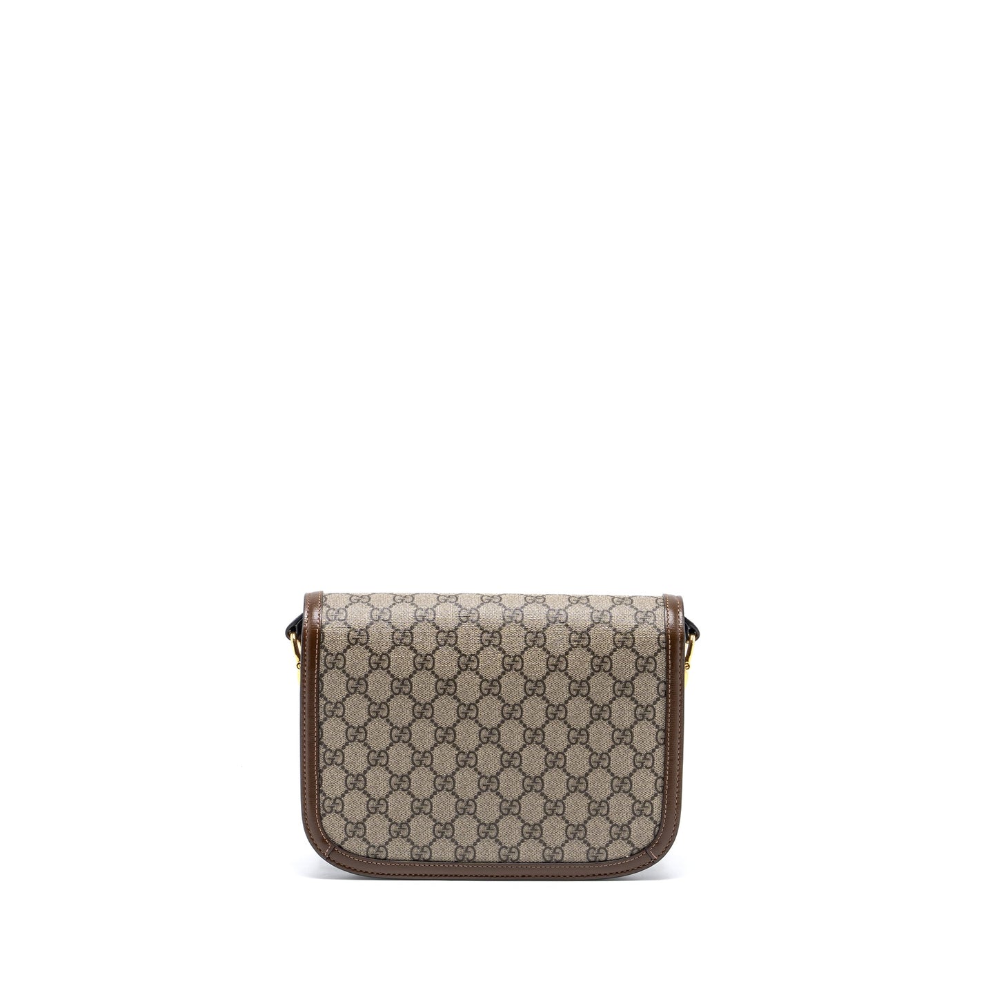 Gucci Horsebit Bag Supreme Leather Canvas Travel Bag