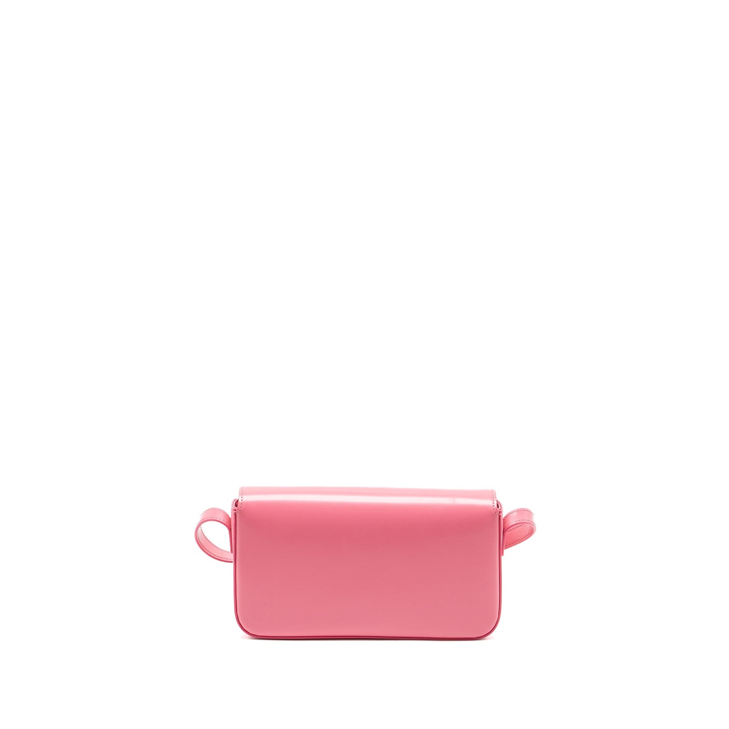 Triomphe Purse Calfskin Flamingo Handbag Mini Travel Bag