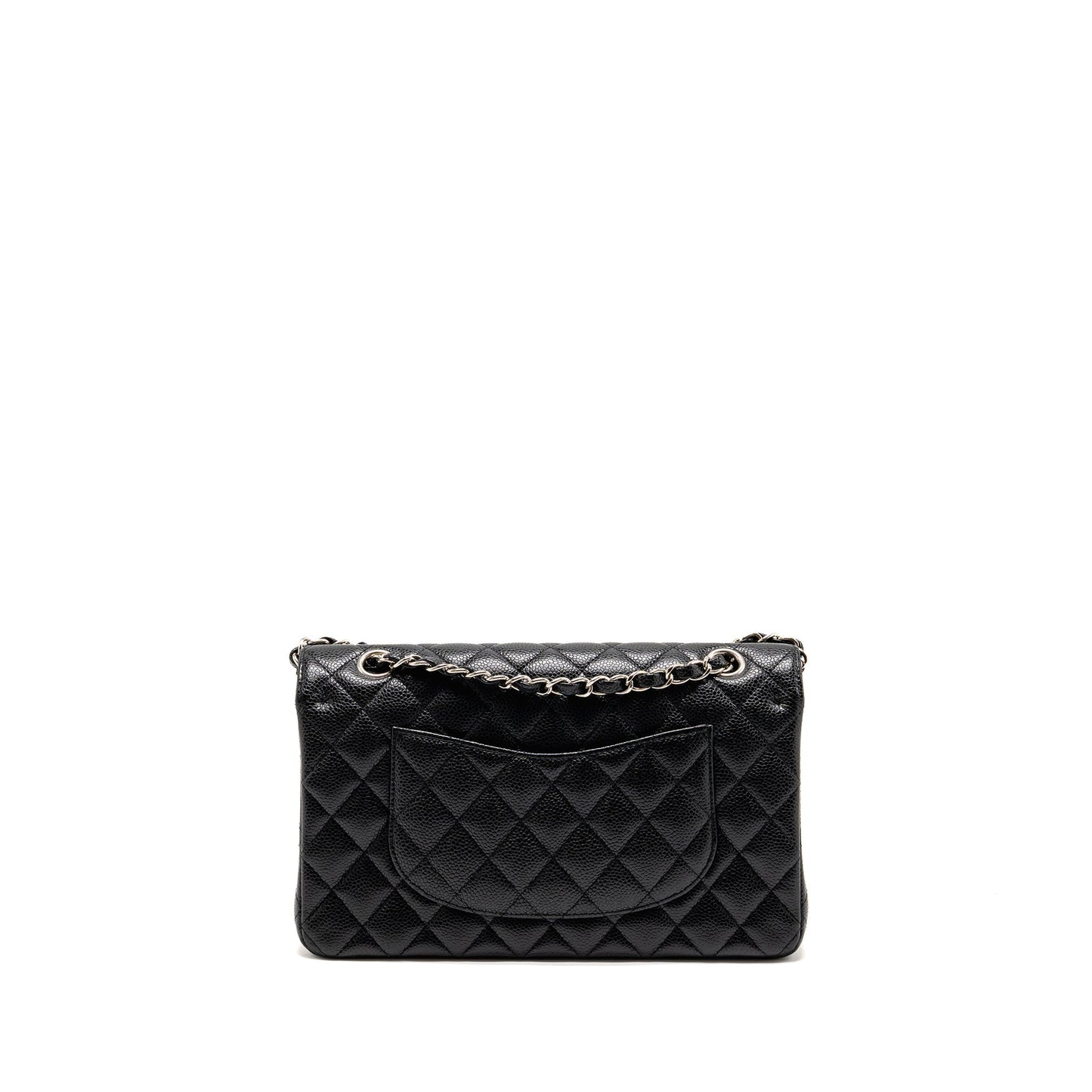 Chanel Classic Double Flap Caviar SHW Black Shoulder Bag Shw 1
