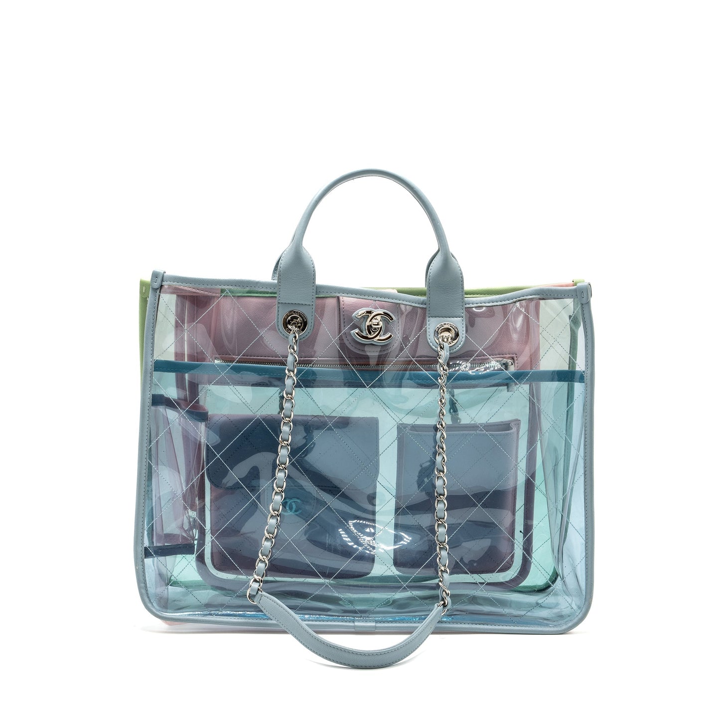 Chanel Coco Splash Pvc/lambskin Multicolour Shw Jewelry