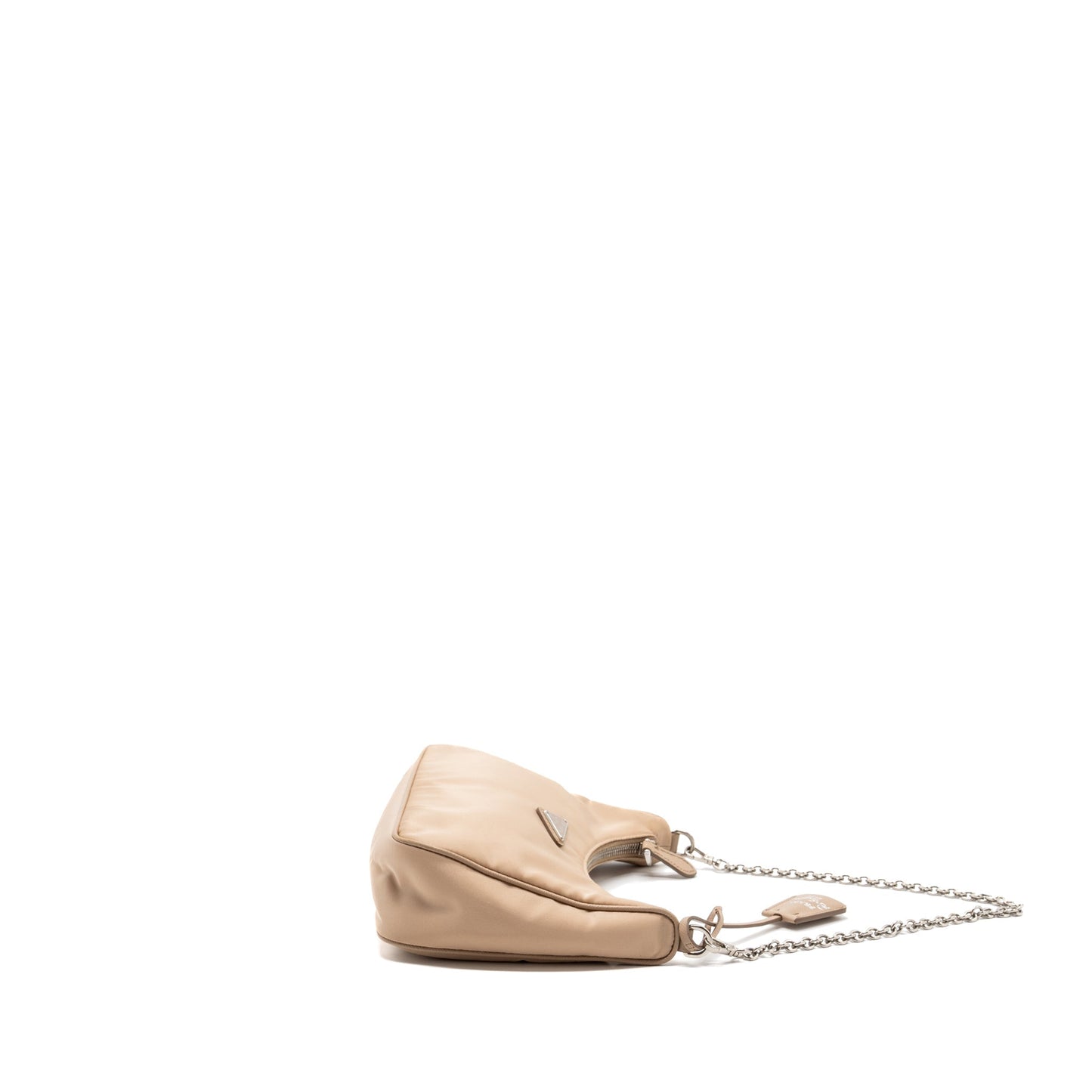 Prada Re Edition Purse Re Handbag Nylon Beige Travel Bag