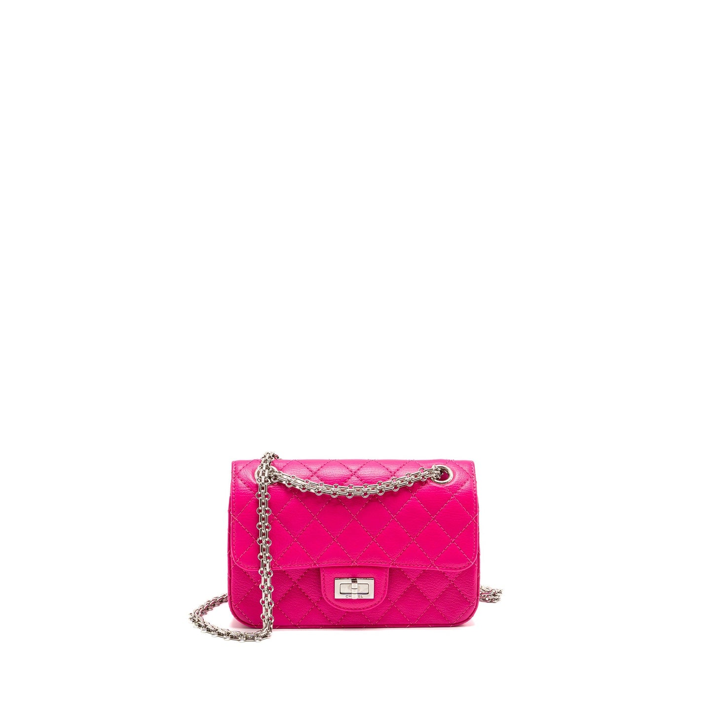 Chanel 2.55 reissue flap goatskin SHW Pink Shoulder Bag