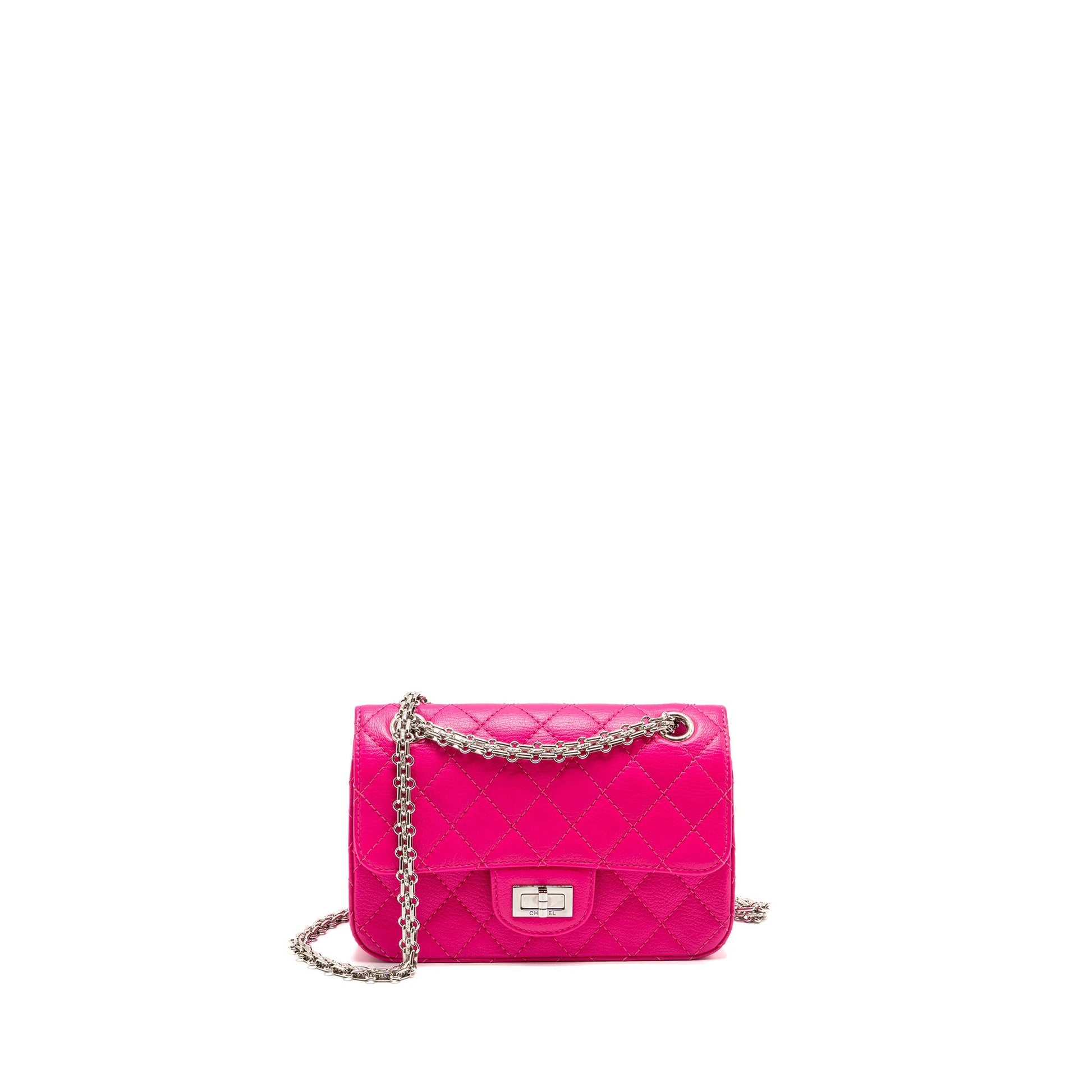 Chanel 2.55 reissue flap goatskin SHW Pink Shoulder Bag