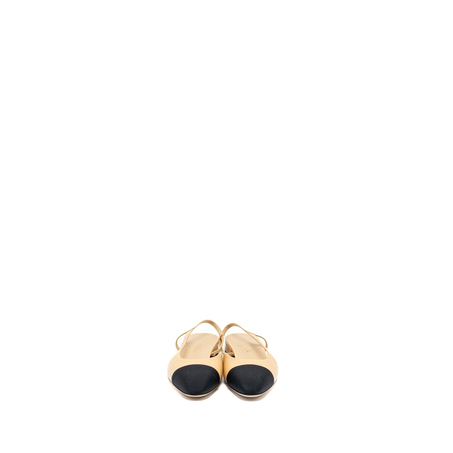 Chanel Black Beige Shoes