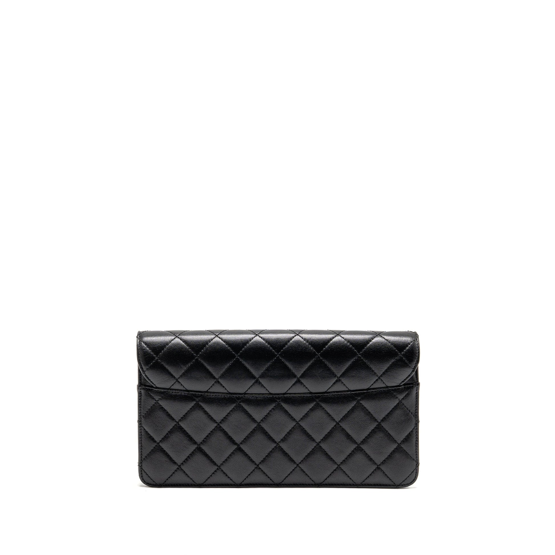Chanel Beauty Flap Sheepskin GHW Black Lock Shoulder Bag
