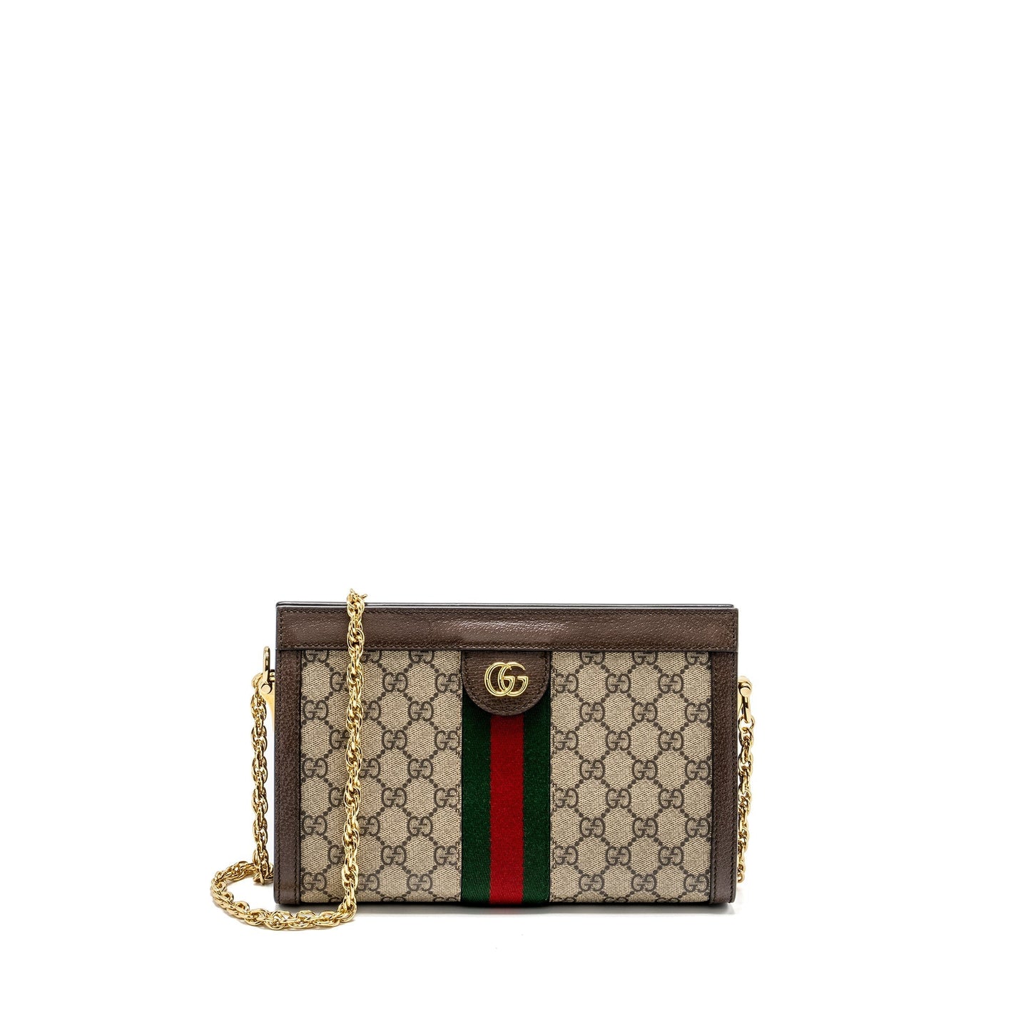 Gucci Ophidia Shoulder Bag Supreme Leather Canvas Ghw 2