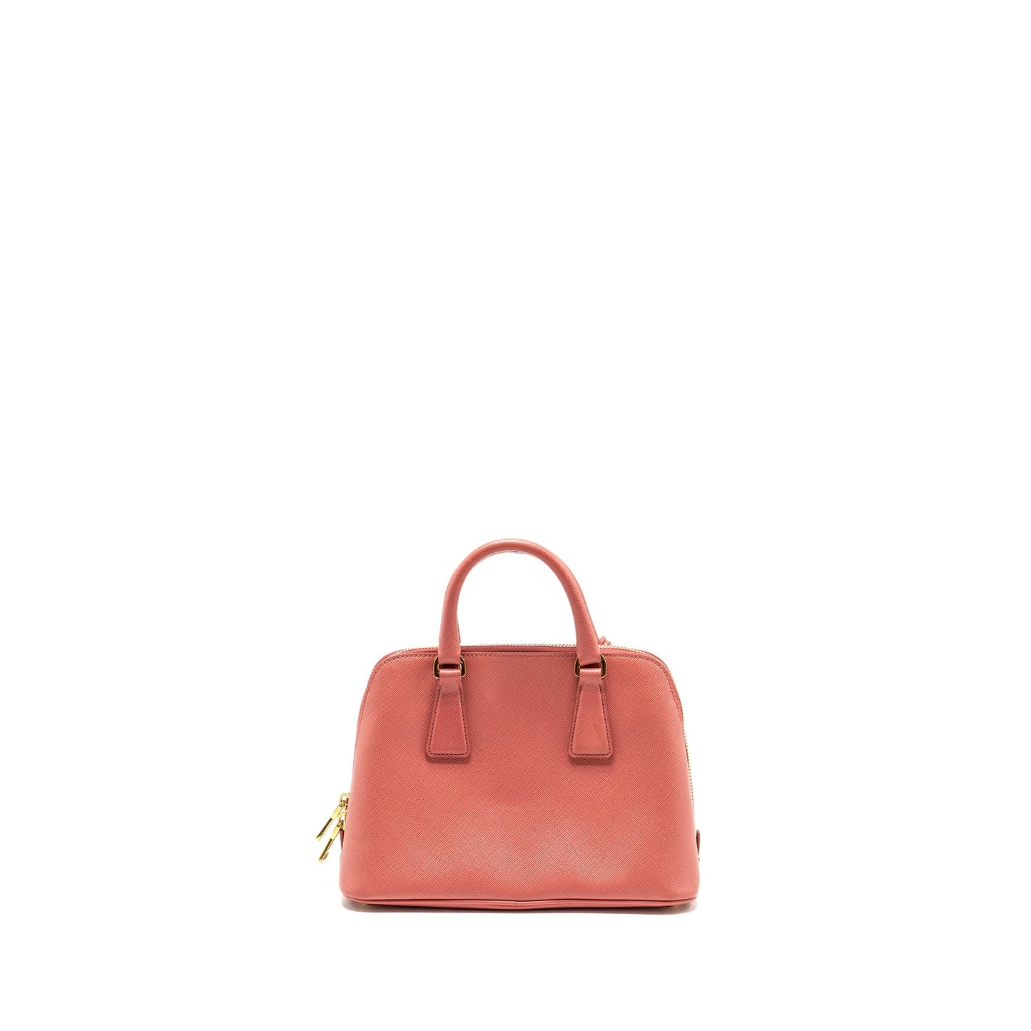 Prada Saffiano Promenade Purse Handbag Pink Travel Bag