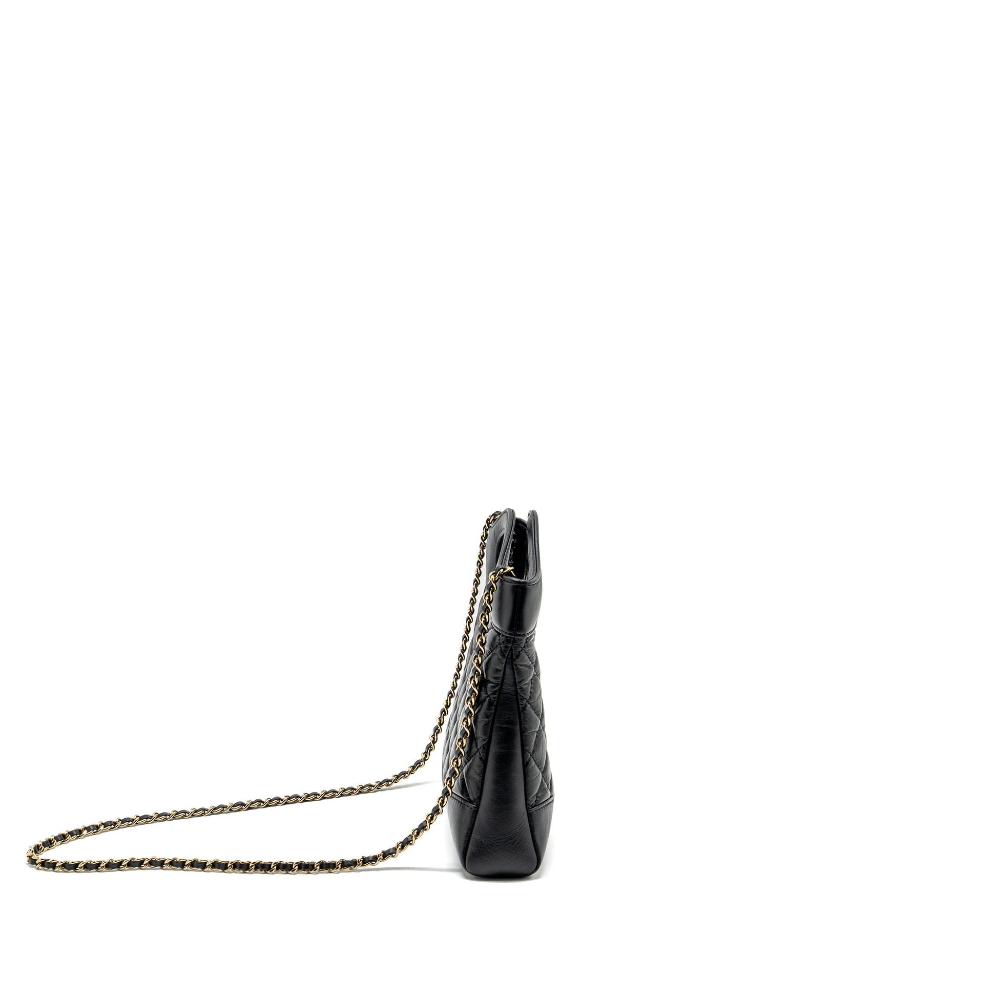 Chanel 31 Calfskin LGHW Microchip Black Mini Bag