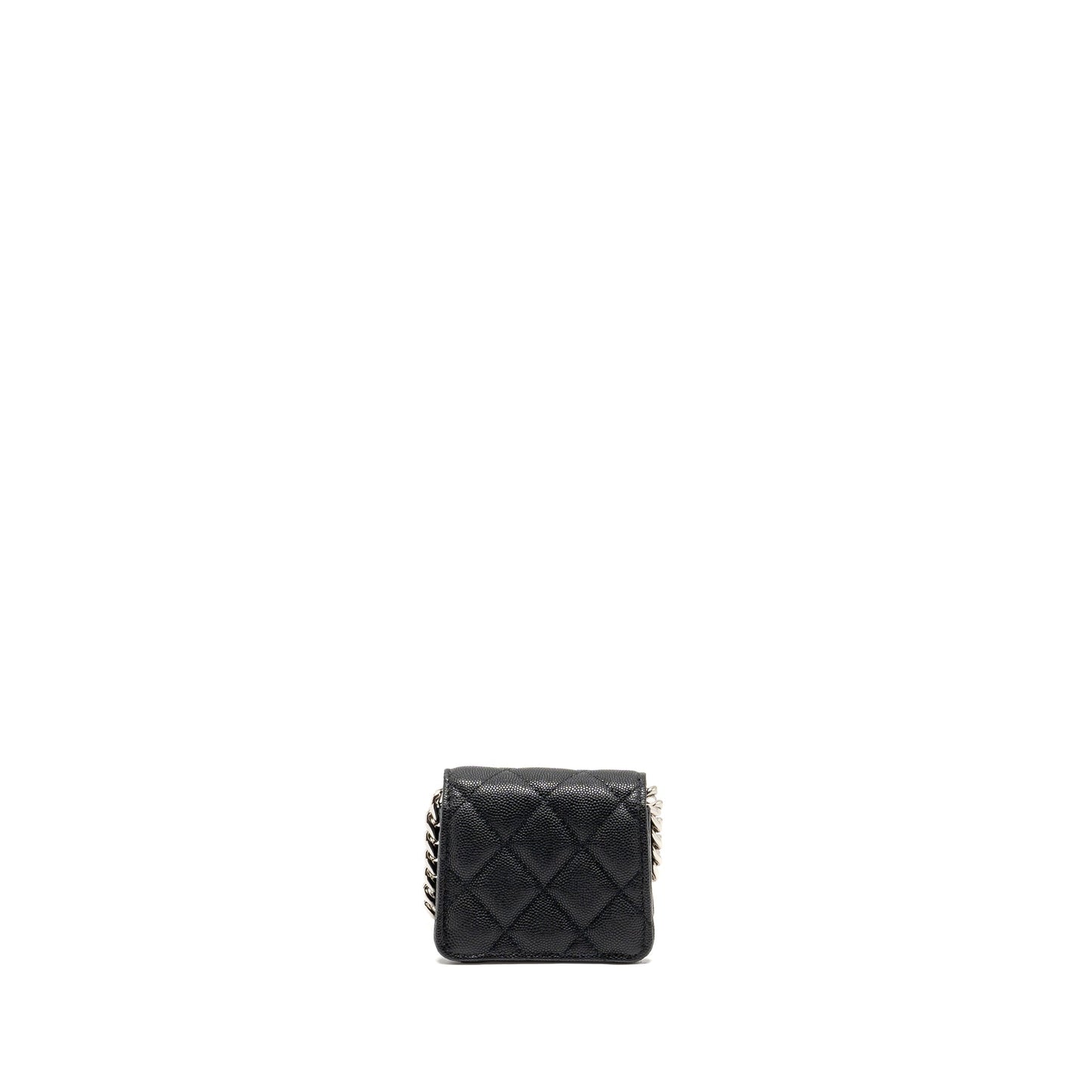 Chanel 22s Caviar SHW Black Clutch Bag