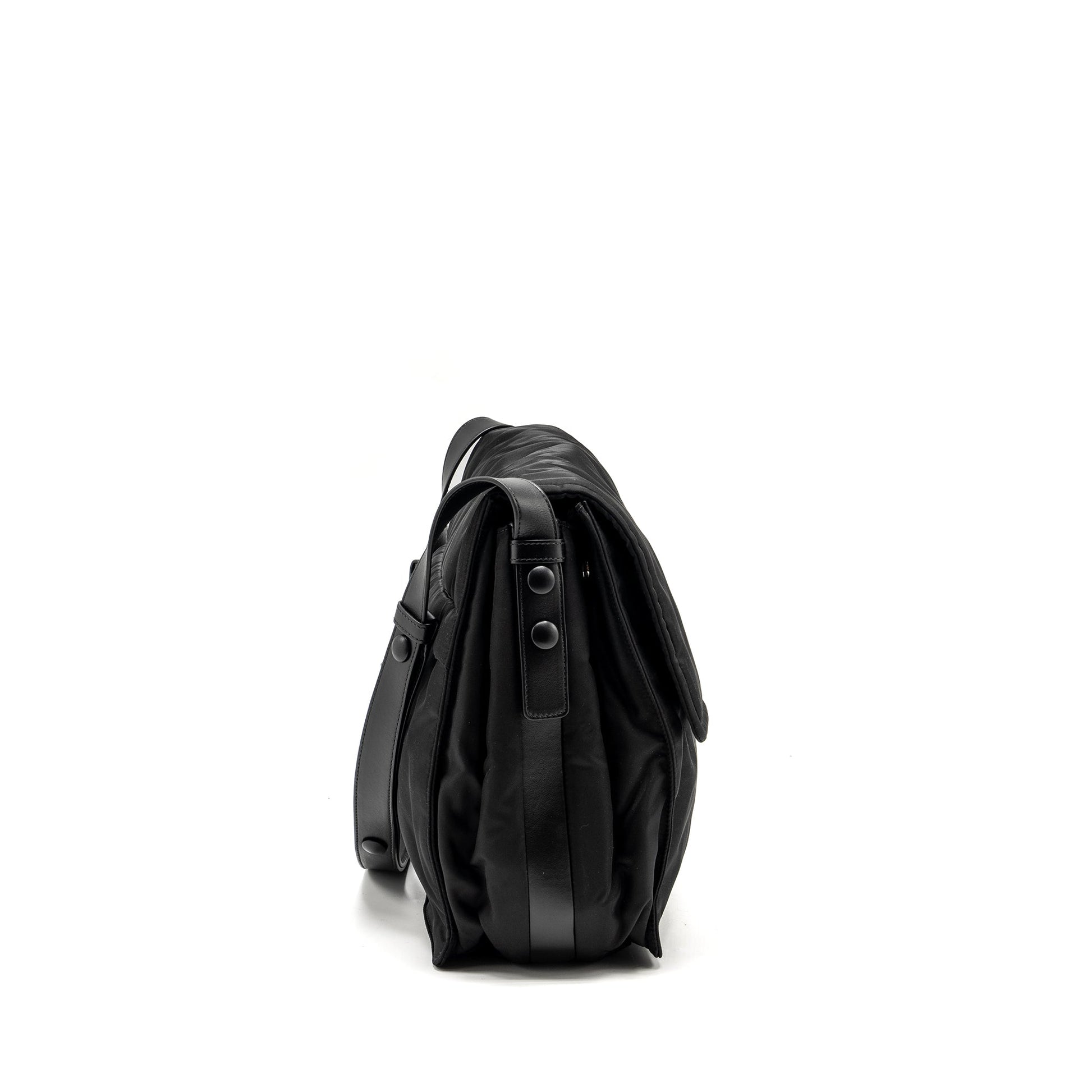 Prada Padded Re Purse Handbag Nylon Black Travel Bag