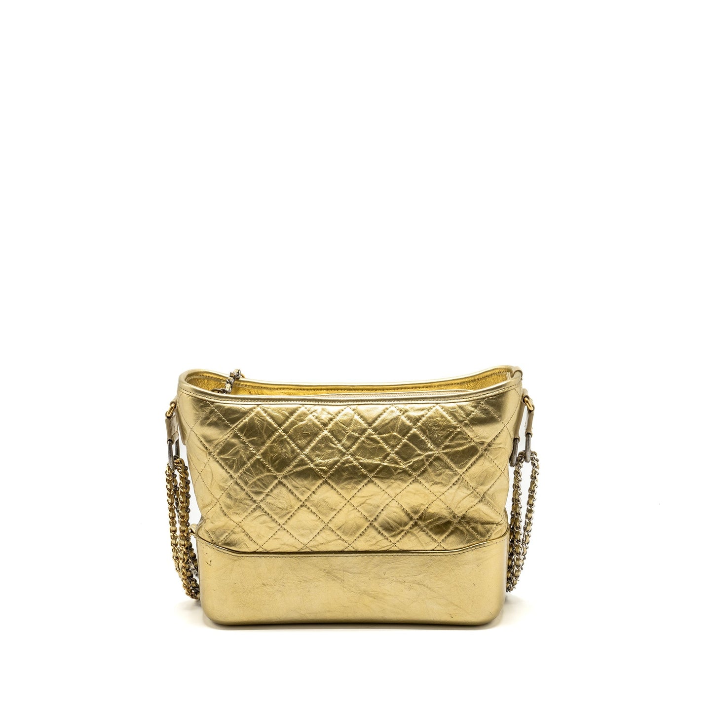 Chanel Gabrielle hobo calfskin Multicolor Multicolour Gold Shoulder Bag