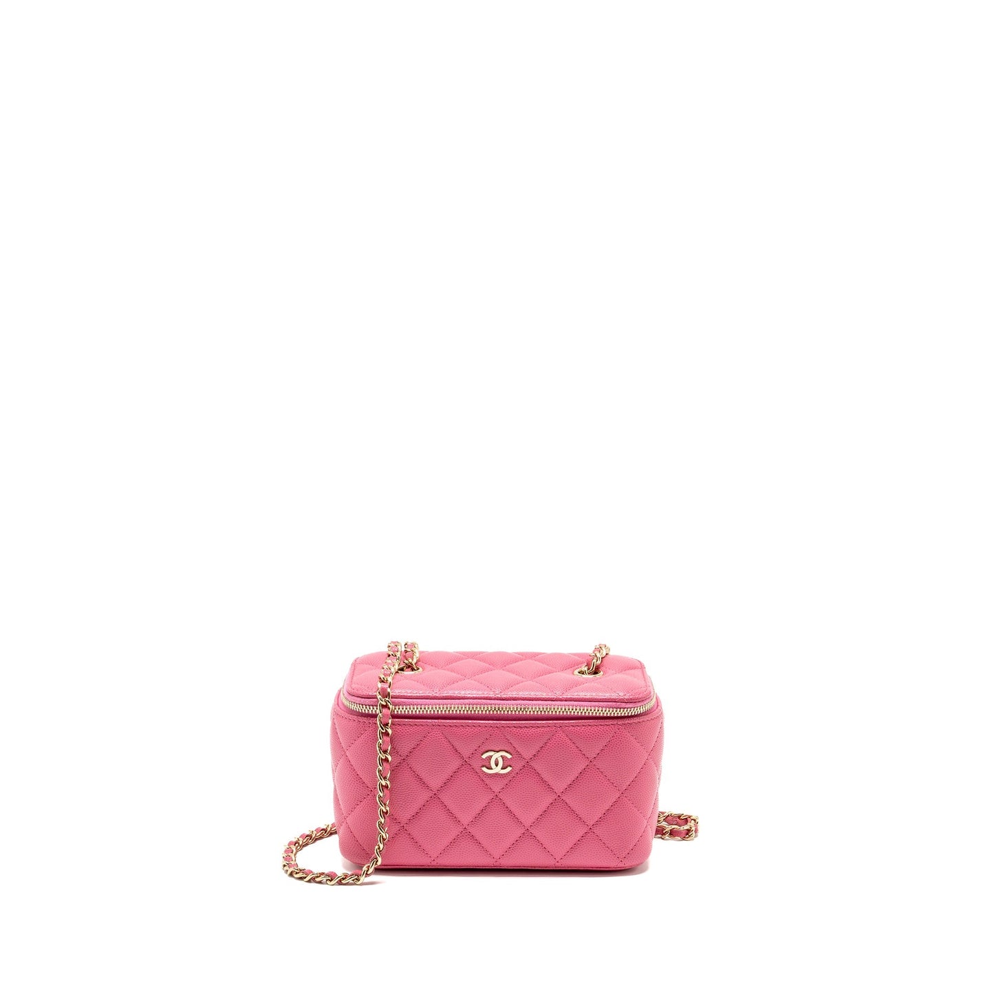 Chanel Long Vanity Caviar LGHW Pink Handbag 3