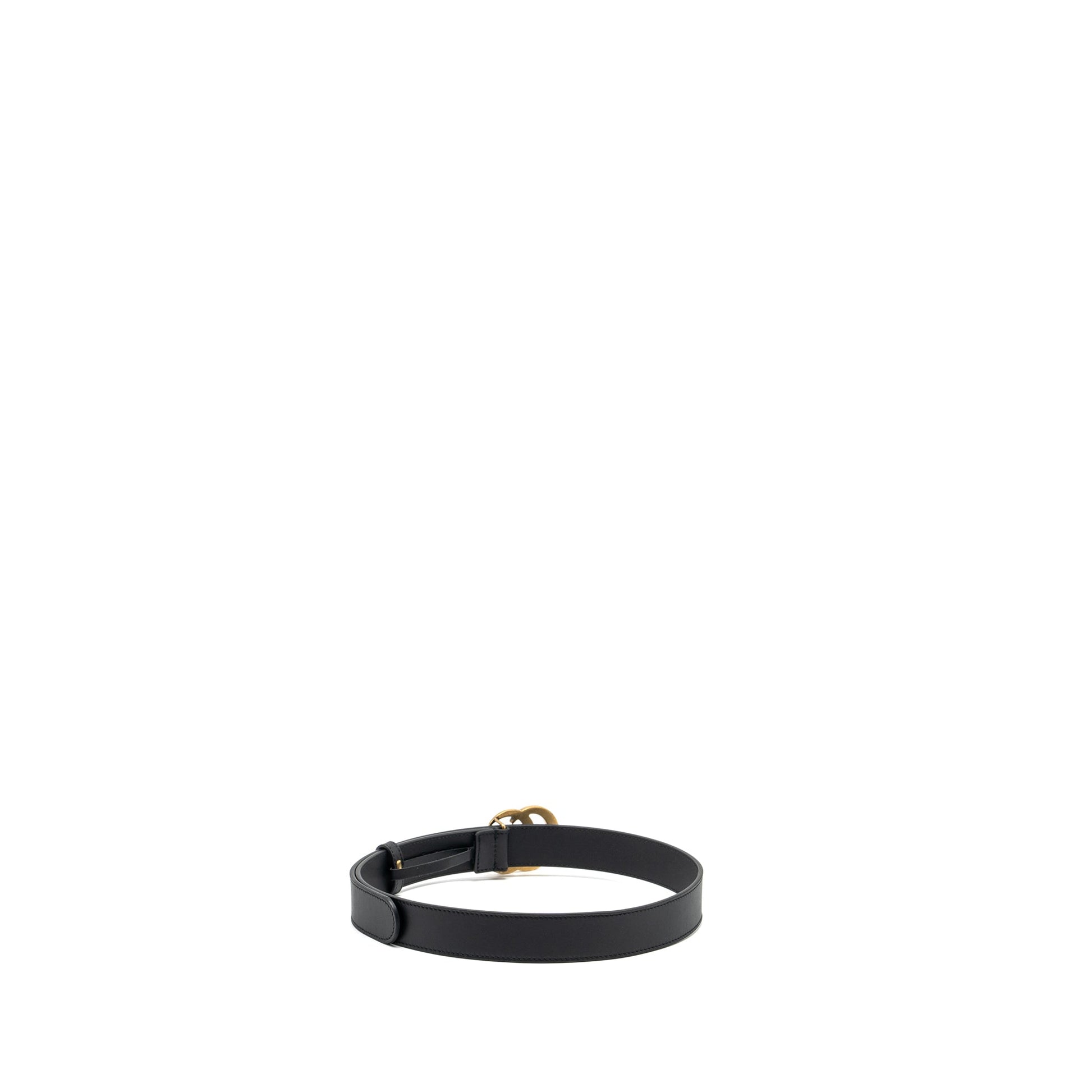 Gucci Size Marmont Thin Belt Handbag Black Accessory