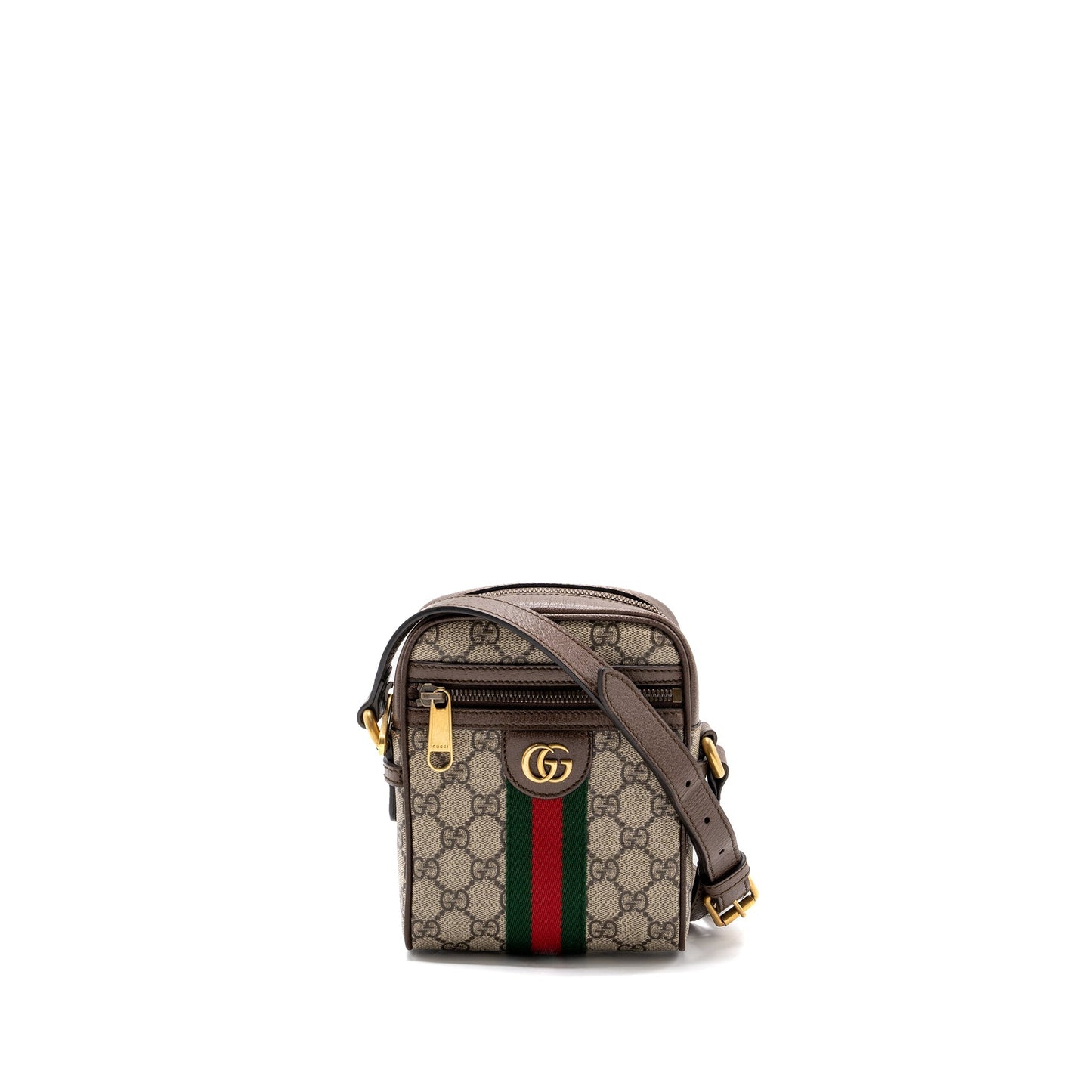 Gucci Ophidia Shoulder Bag Multicolour Leather Canvas