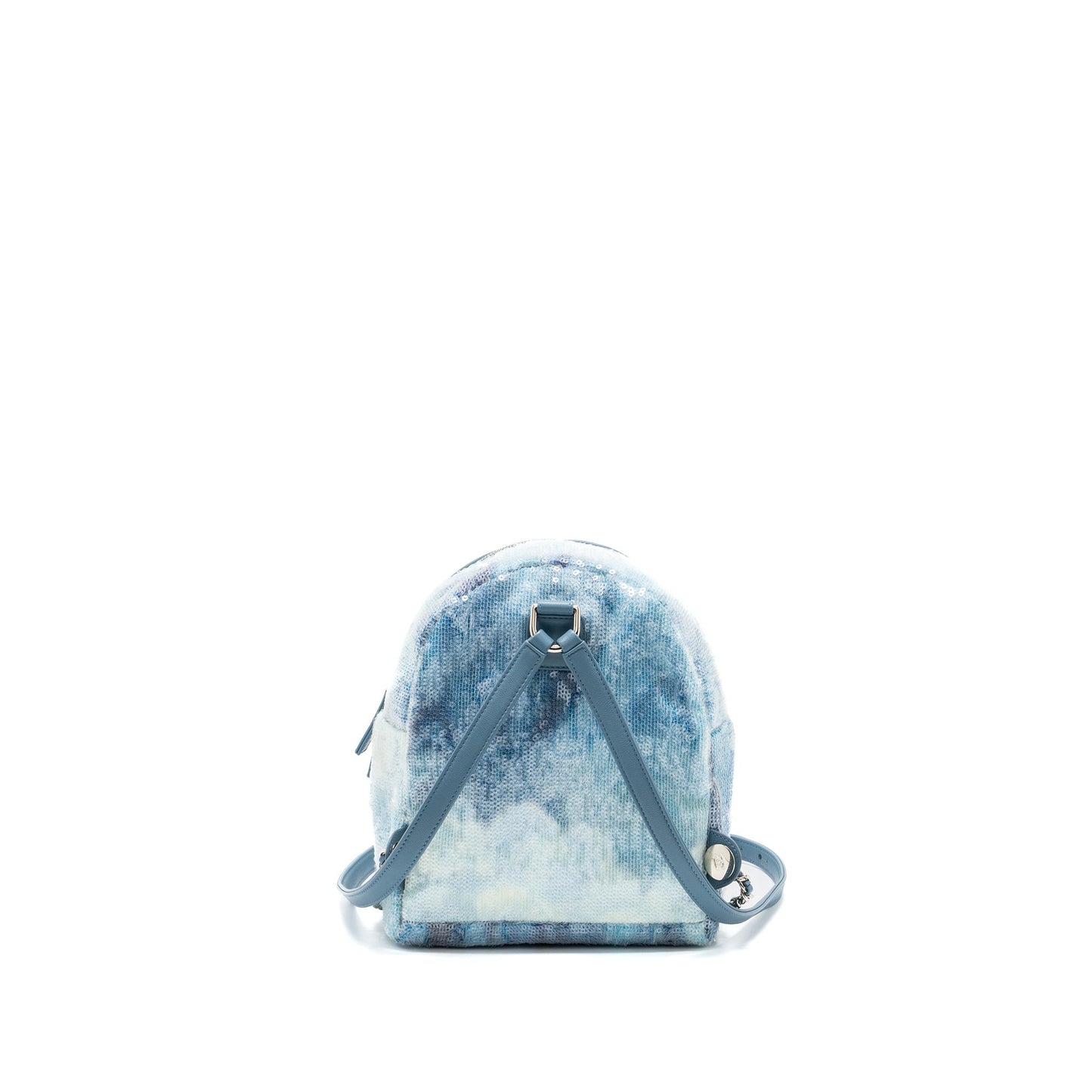 Chanel Backpack Sequins SHW Multicolour Blue