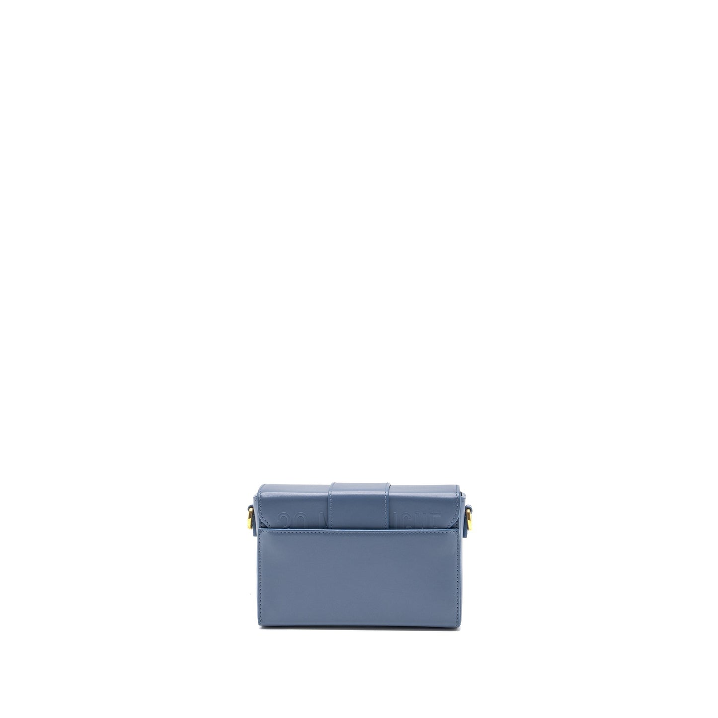 Dior Montaigne Box Purse Calfskin Light Handbag Blue Travel Bag