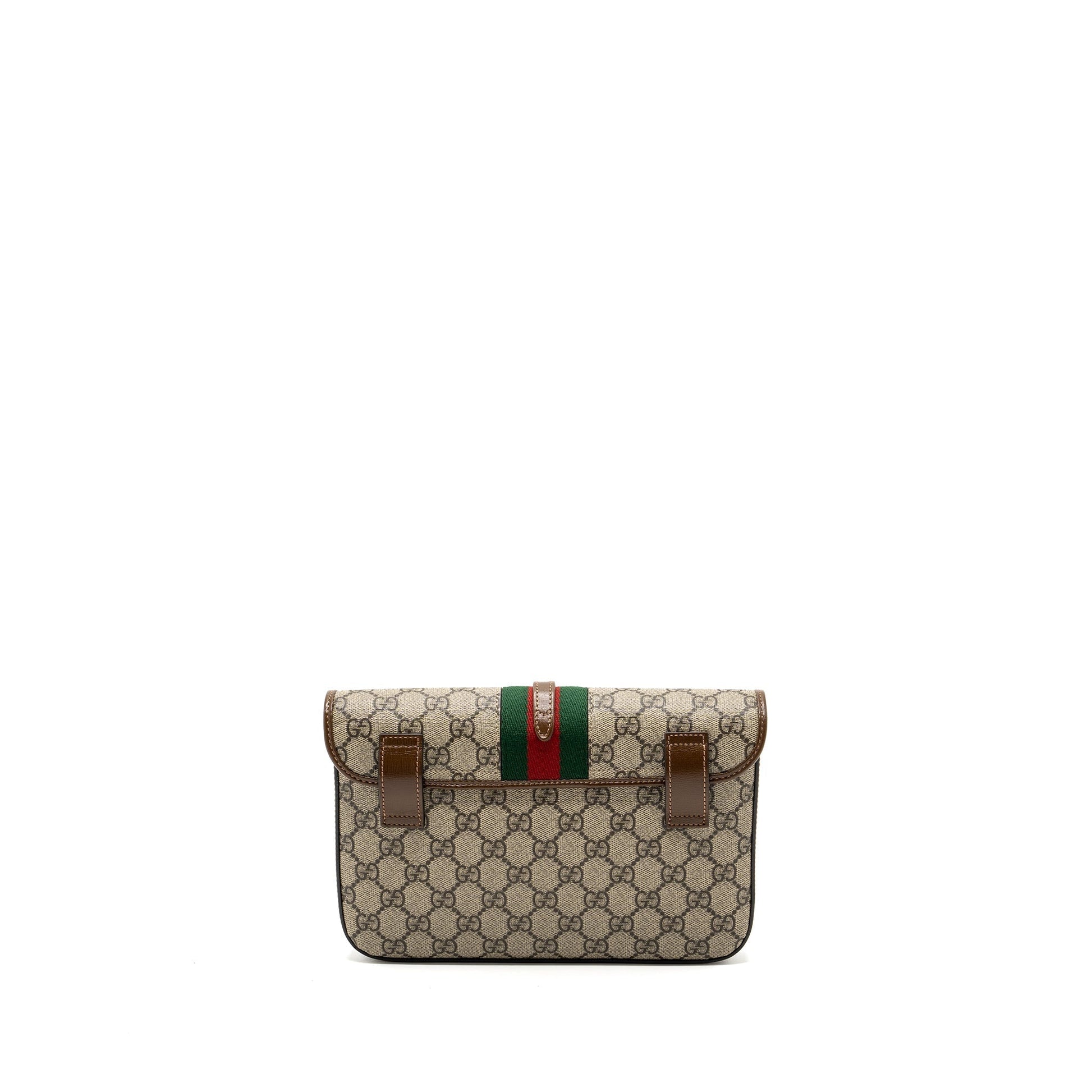 Gucci Belt Bag Supreme Canvas Flap Accessory