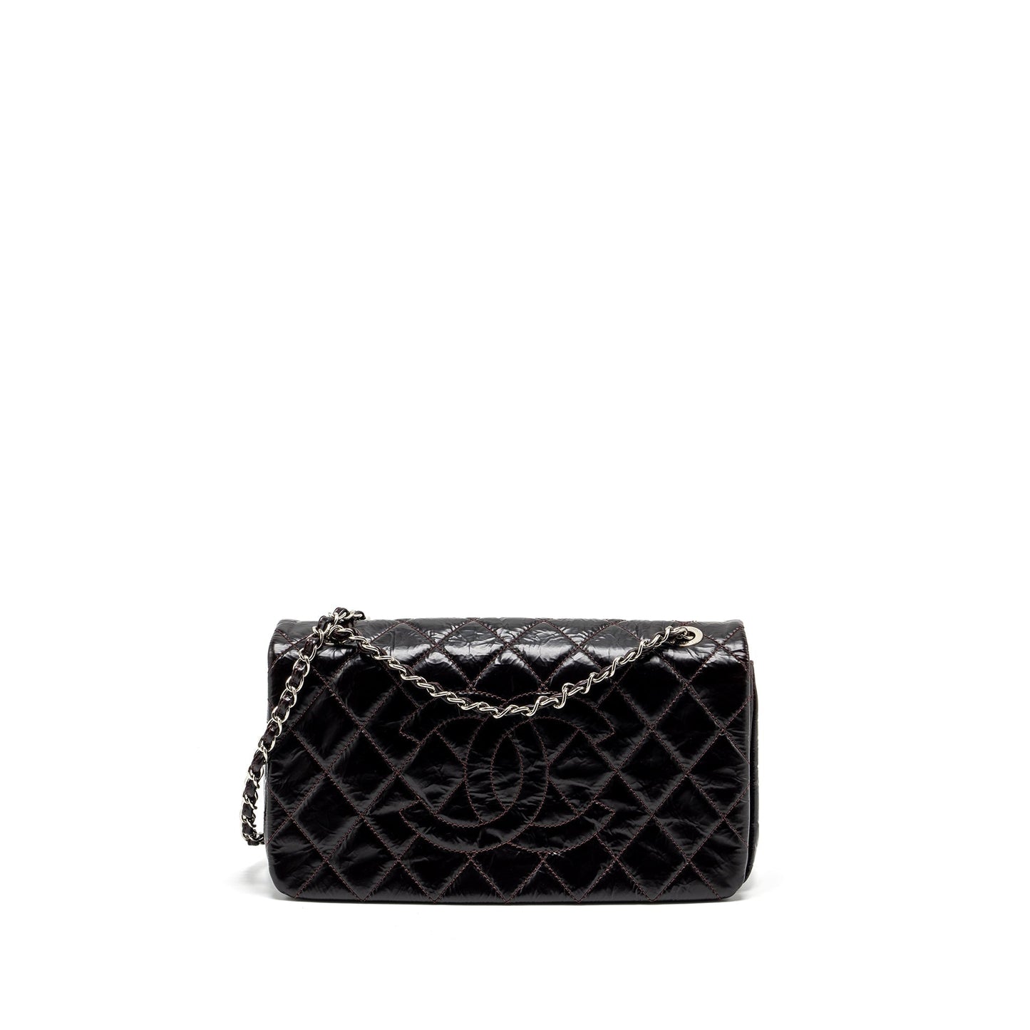 Chanel 31 Rue Cambon flap calfskin dark Red Shoulder Bag