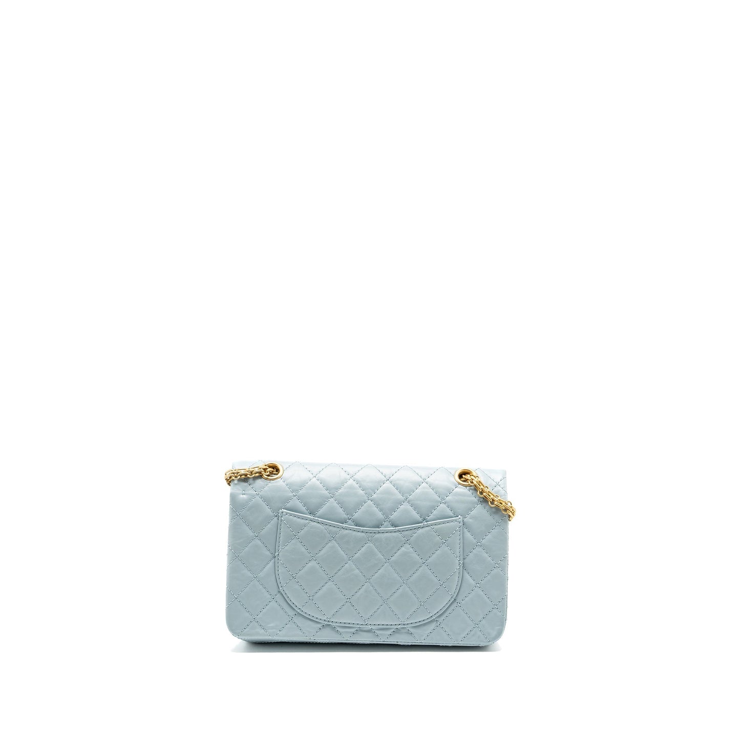 Chanel 2.55 226 reissue double flap calfskin Blue Small Shoulder Bag