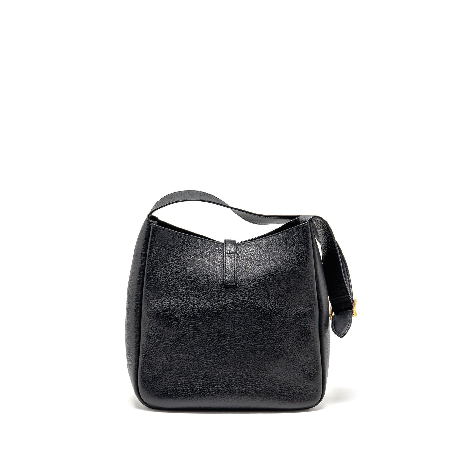 YSL Saint Laurent Saint Laurent Le Soft Purse Calfskin Travel Black Small Travel Bag