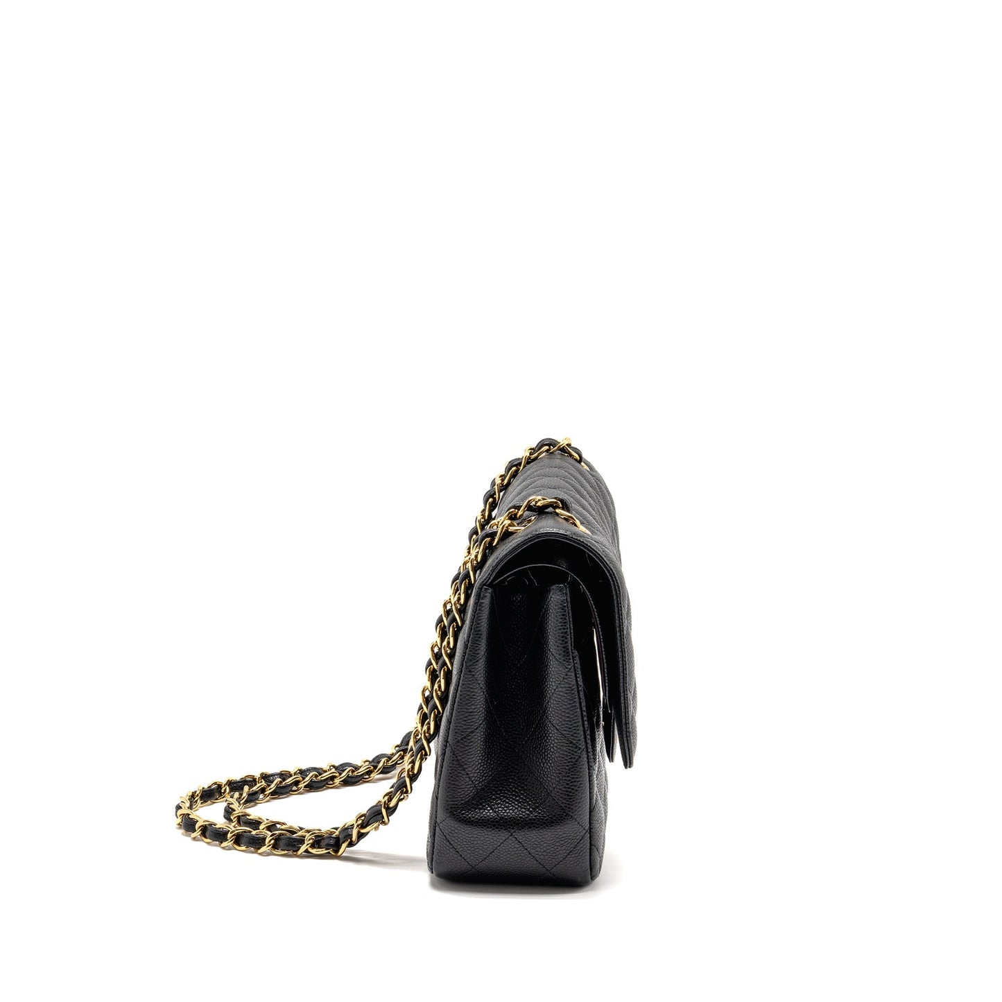 Chanel Jumbo Classic Double Flap Caviar GHW Black Shoulder Bag Ghw 9