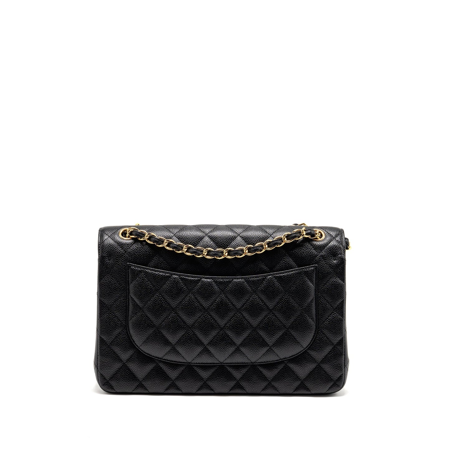 Chanel Jumbo Classic Double Flap Caviar GHW Black Shoulder Bag Ghw 9
