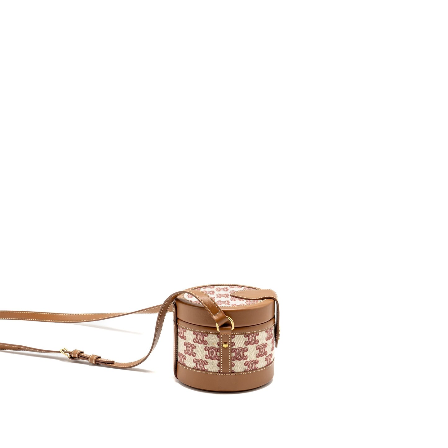 Luxury Vanity Box Bag Calfskin Multicolor Ghw Leather Canvas Travel Bag