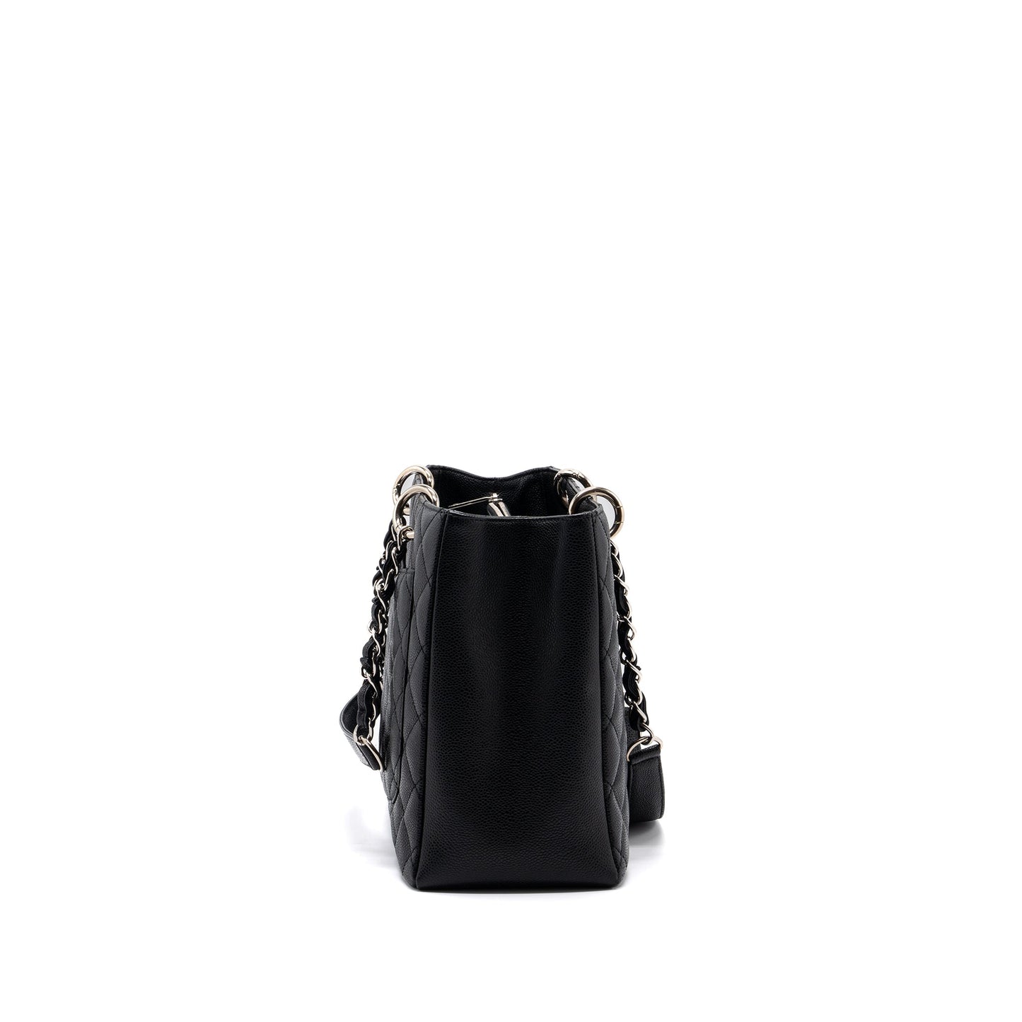 Chanel grand shopping caviar SHW Black Tote Bag Shw 2