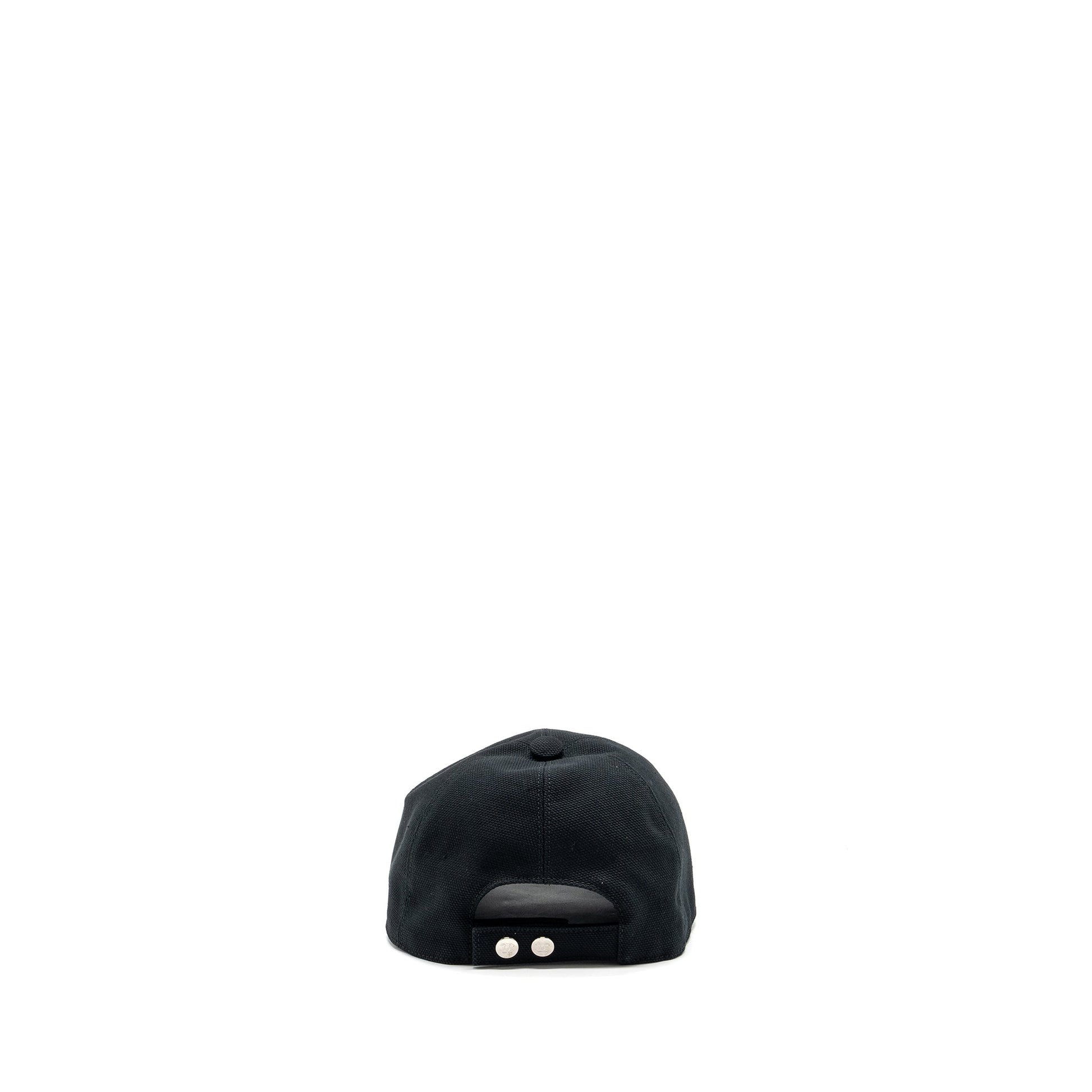 Chanel 24C CC Logo Baseball Cap Black Hat