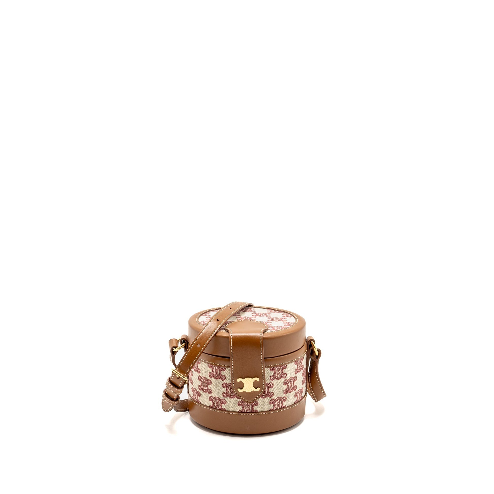 Luxury Vanity Box Bag Calfskin Multicolor Ghw Leather Canvas Travel Bag