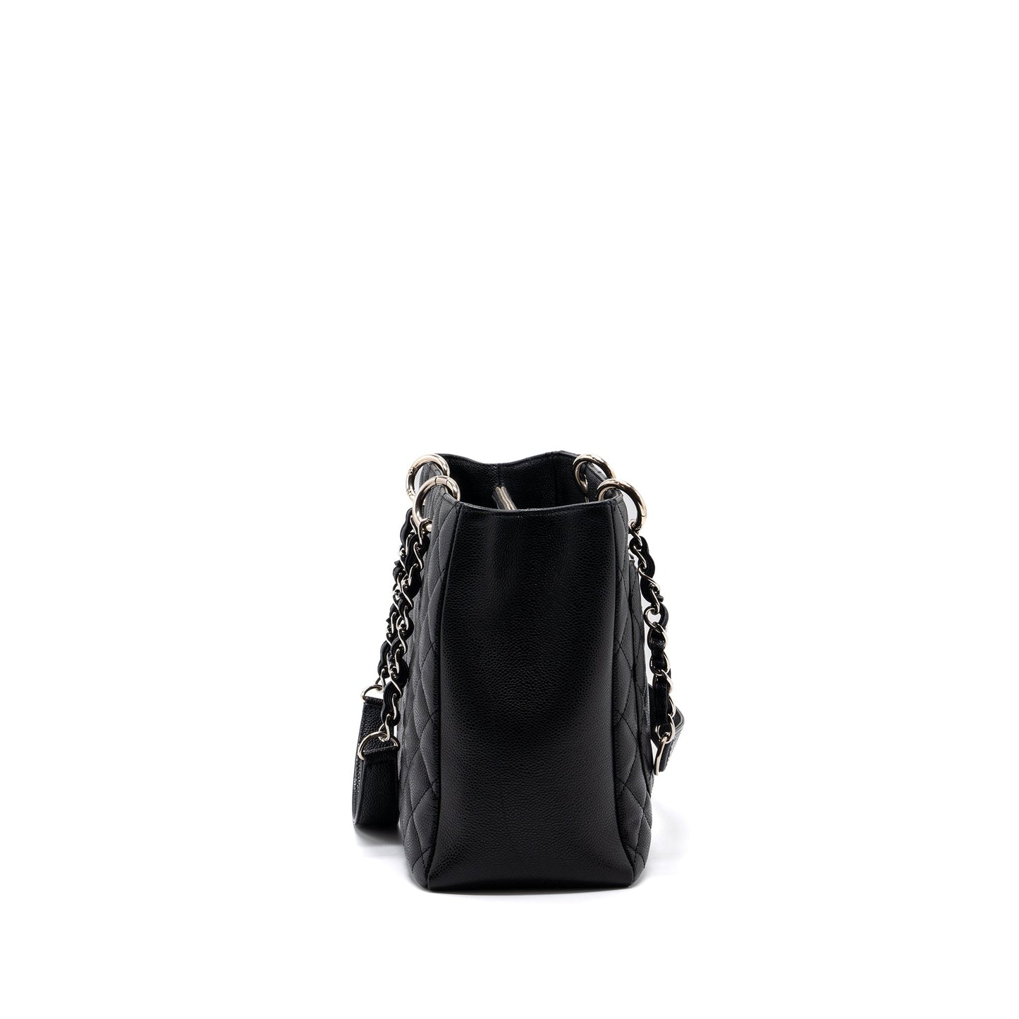 Chanel grand shopping caviar SHW Black Tote Bag Shw 2