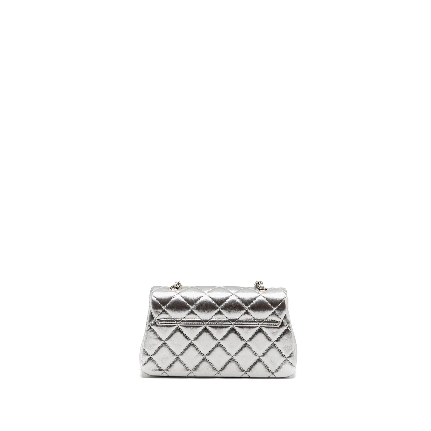 Chanel 25s O-phone Holder Calfskin SHW microchip Silver Handbag