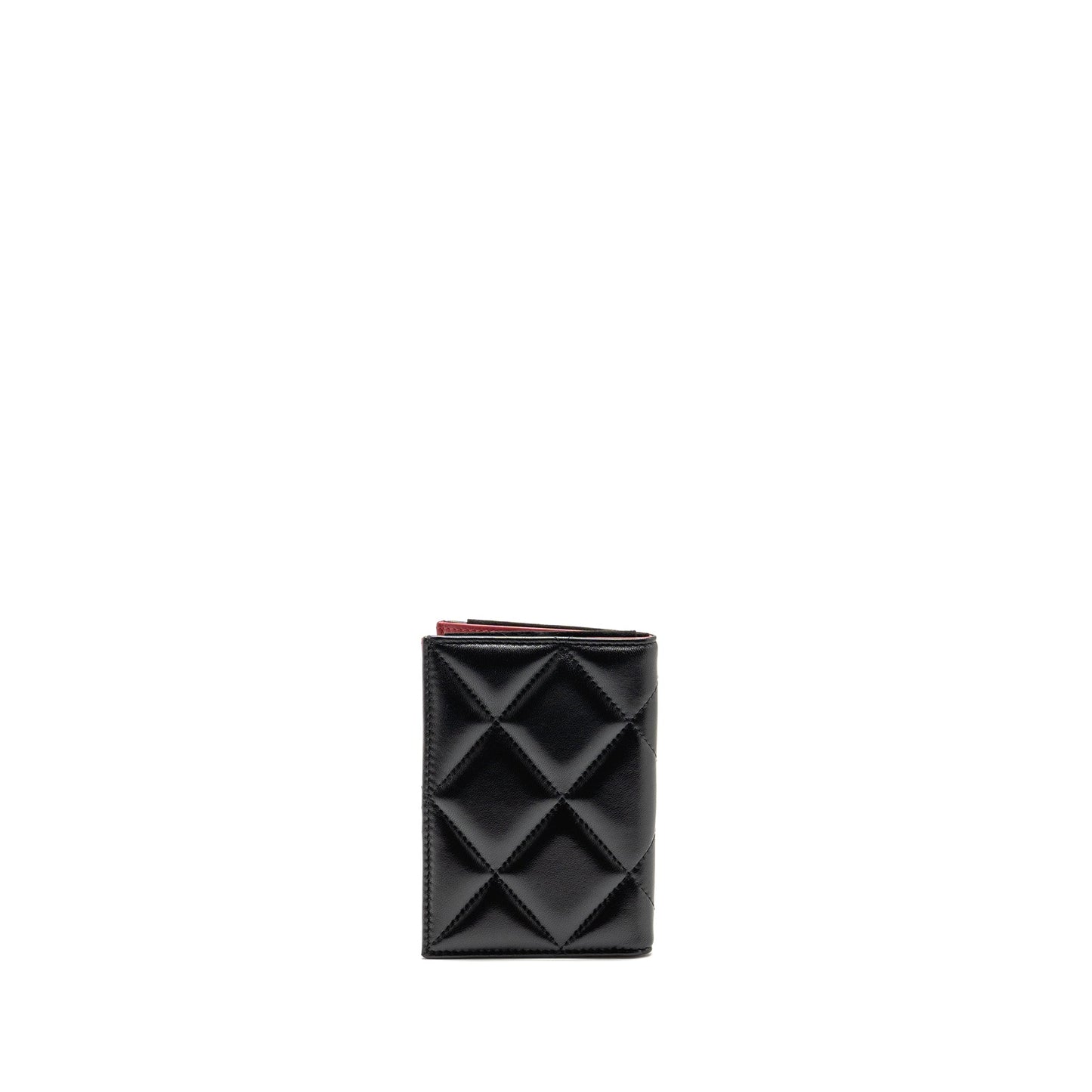 Chanel 19 passport holder lambskin GHW microchip Black Handbag