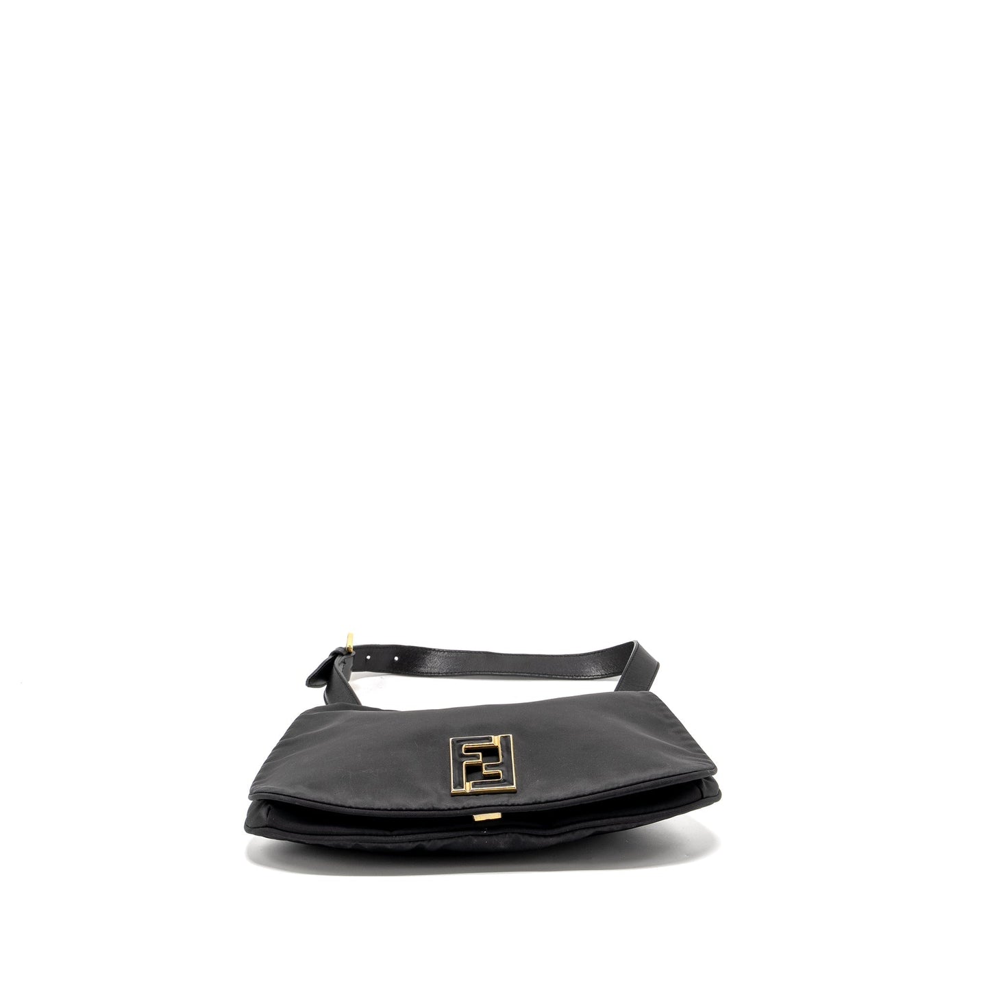 Fendi Purse Nylon Black Mini Shoulder Bag