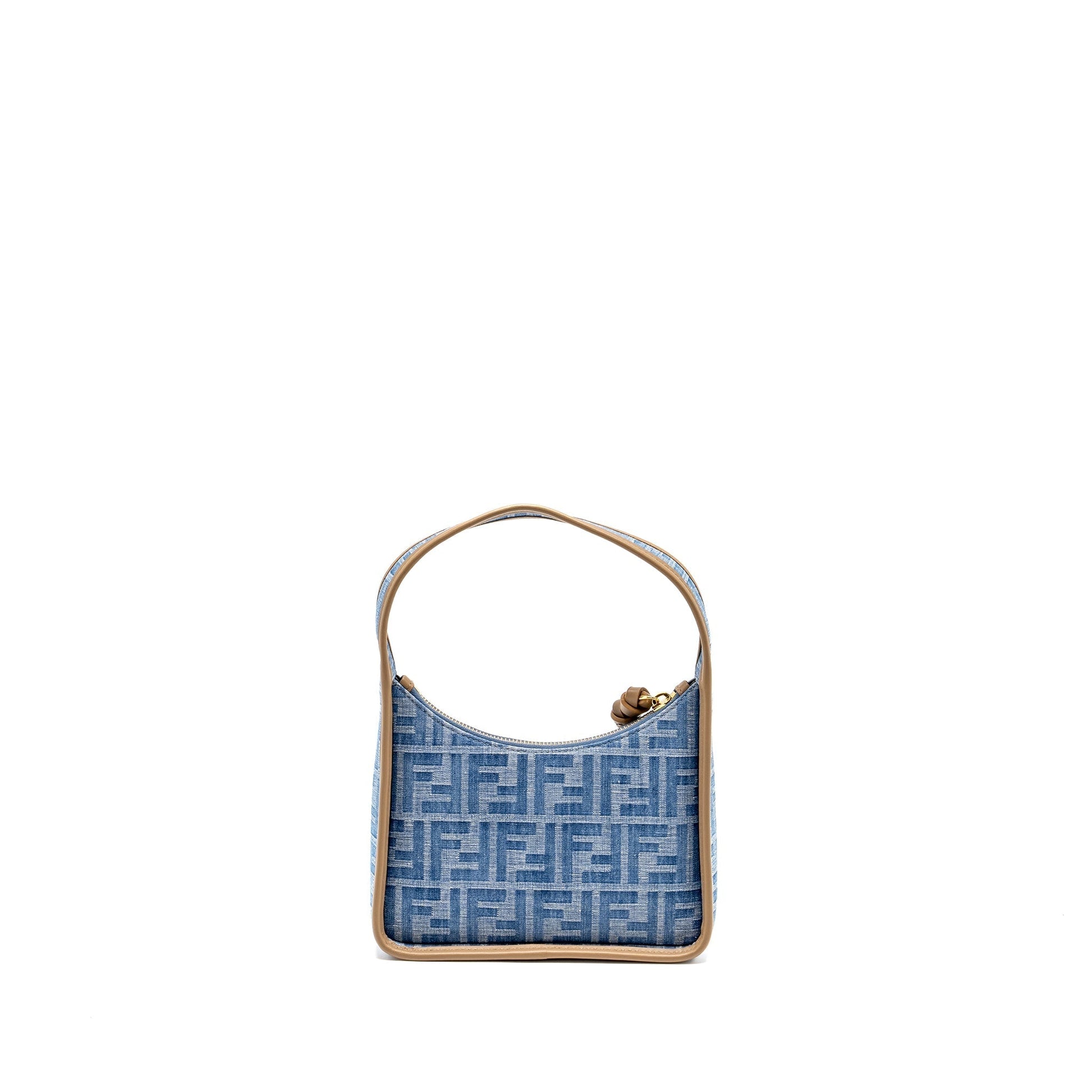 Fendi Fendessence Purse Denim Blue Mini Travel Bag