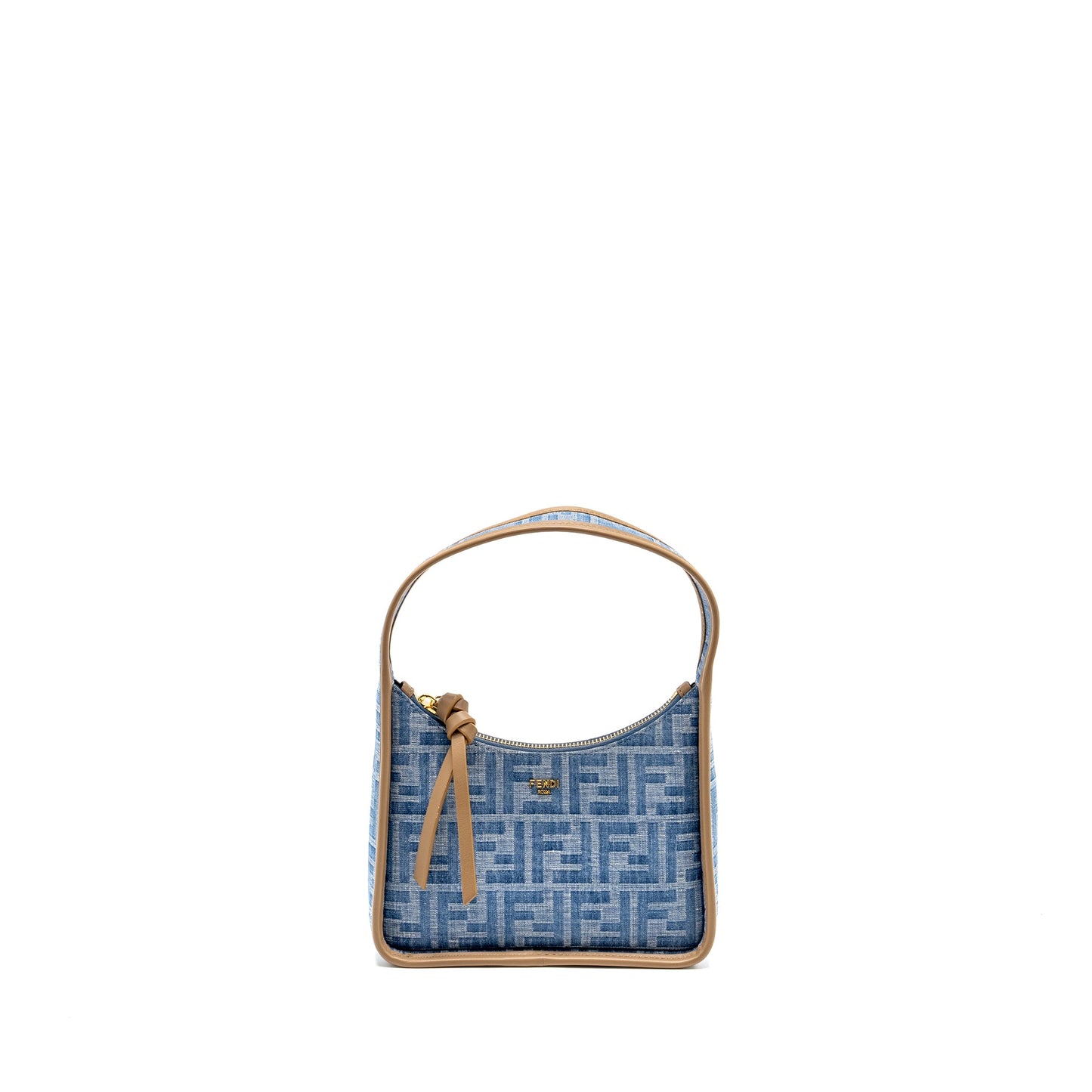 Fendi Fendessence Purse Denim Blue Mini Travel Bag