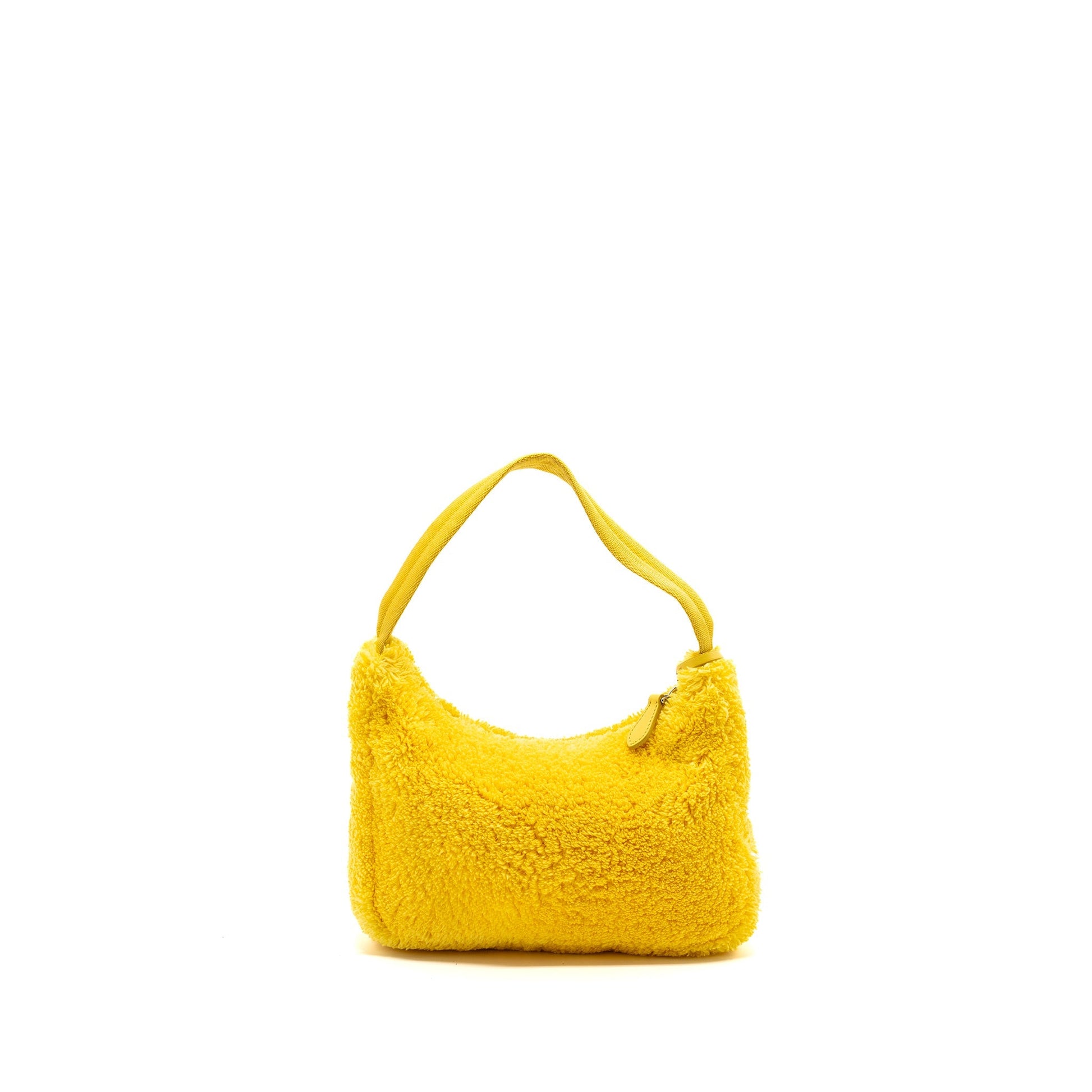 Prada Re Edition Terry Purse Yellow Handbag Mini Travel Bag