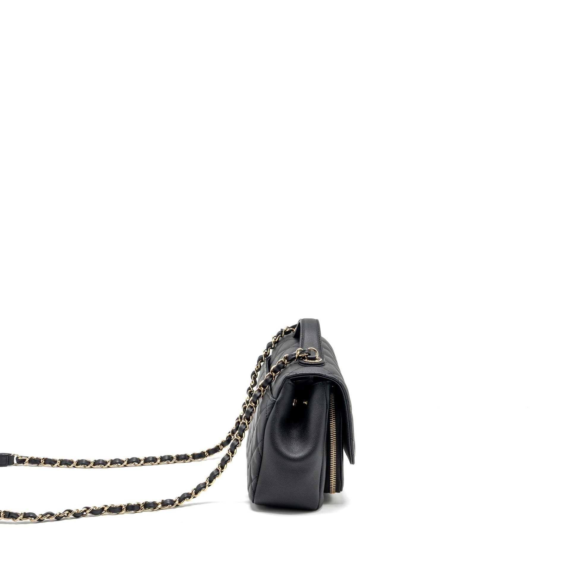 Chanel Business Affinity Caviar LGHW Black Handbag Lghw 2