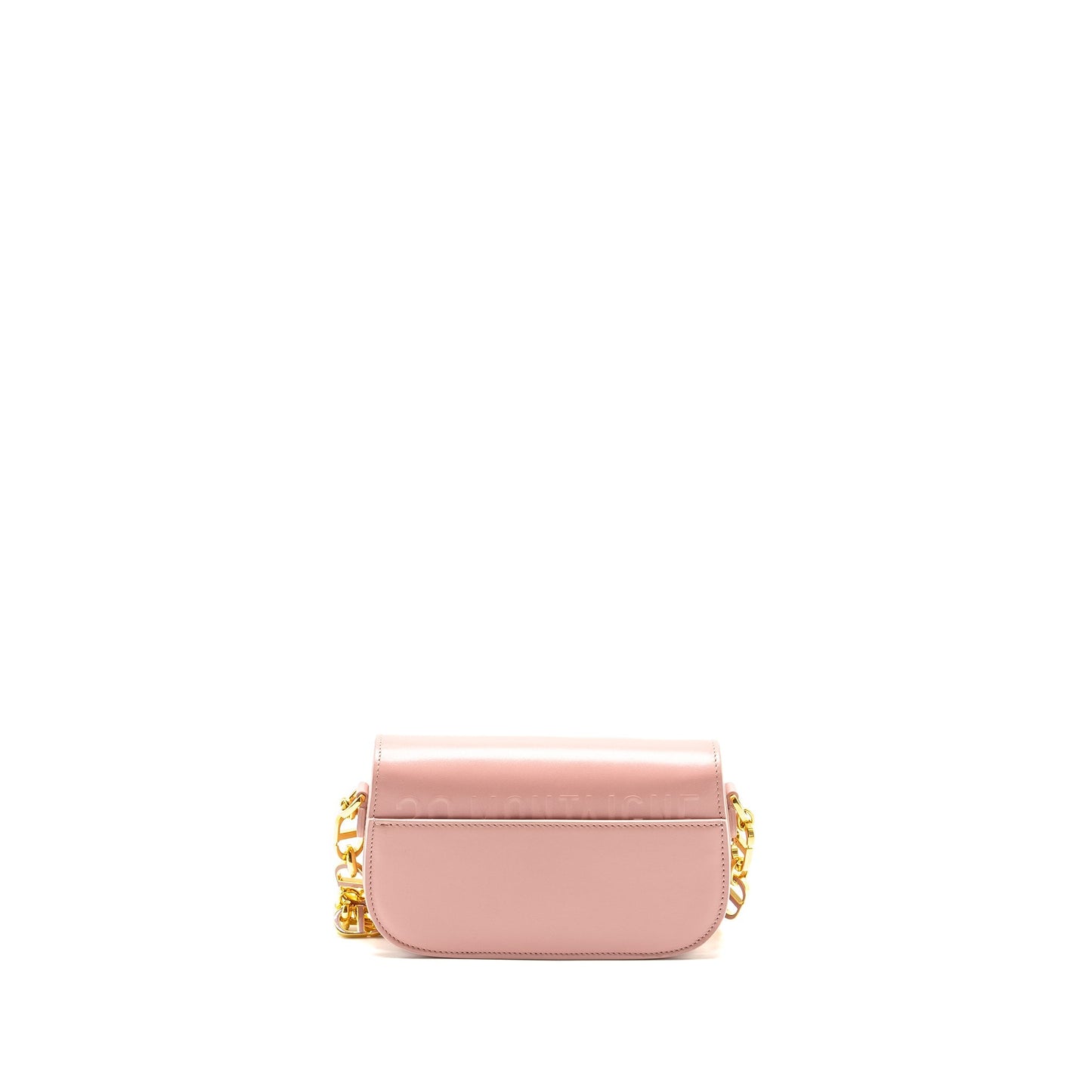 Dior Montaigne Avenue Purse Box Calfskin Handbag Pink Travel Bag