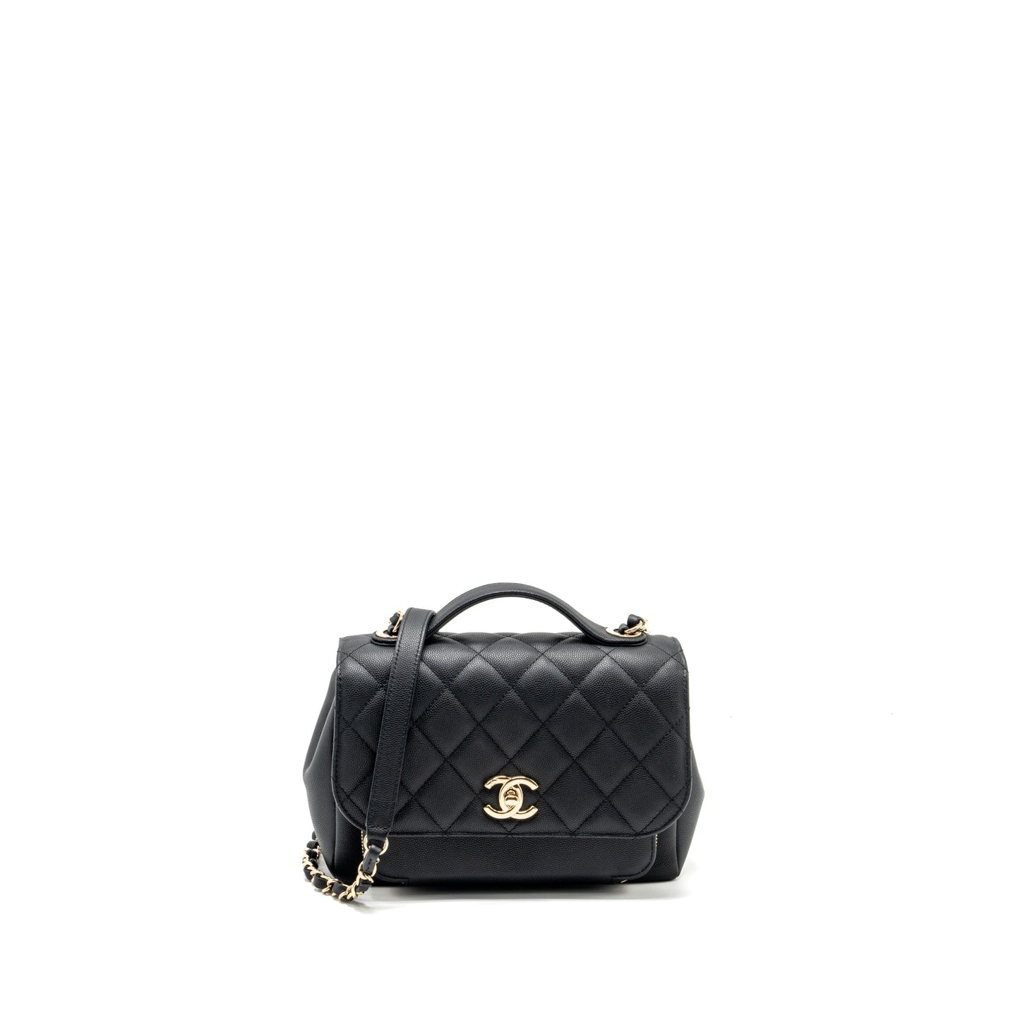 Chanel Business Affinity Caviar LGHW Black Handbag Lghw 2