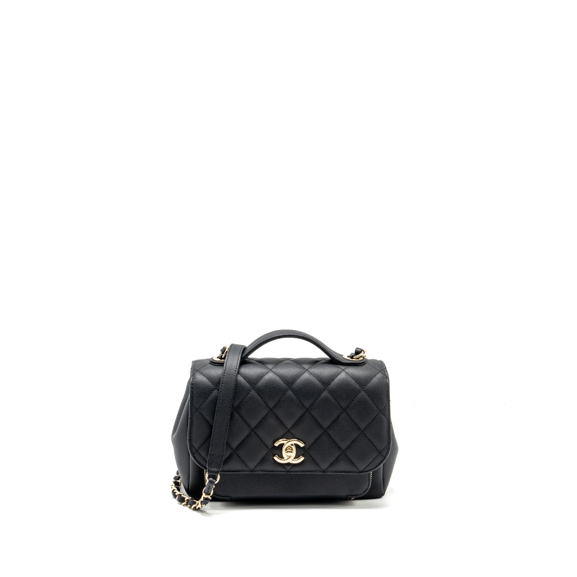 Chanel Business Affinity Caviar LGHW Black Handbag Lghw 2