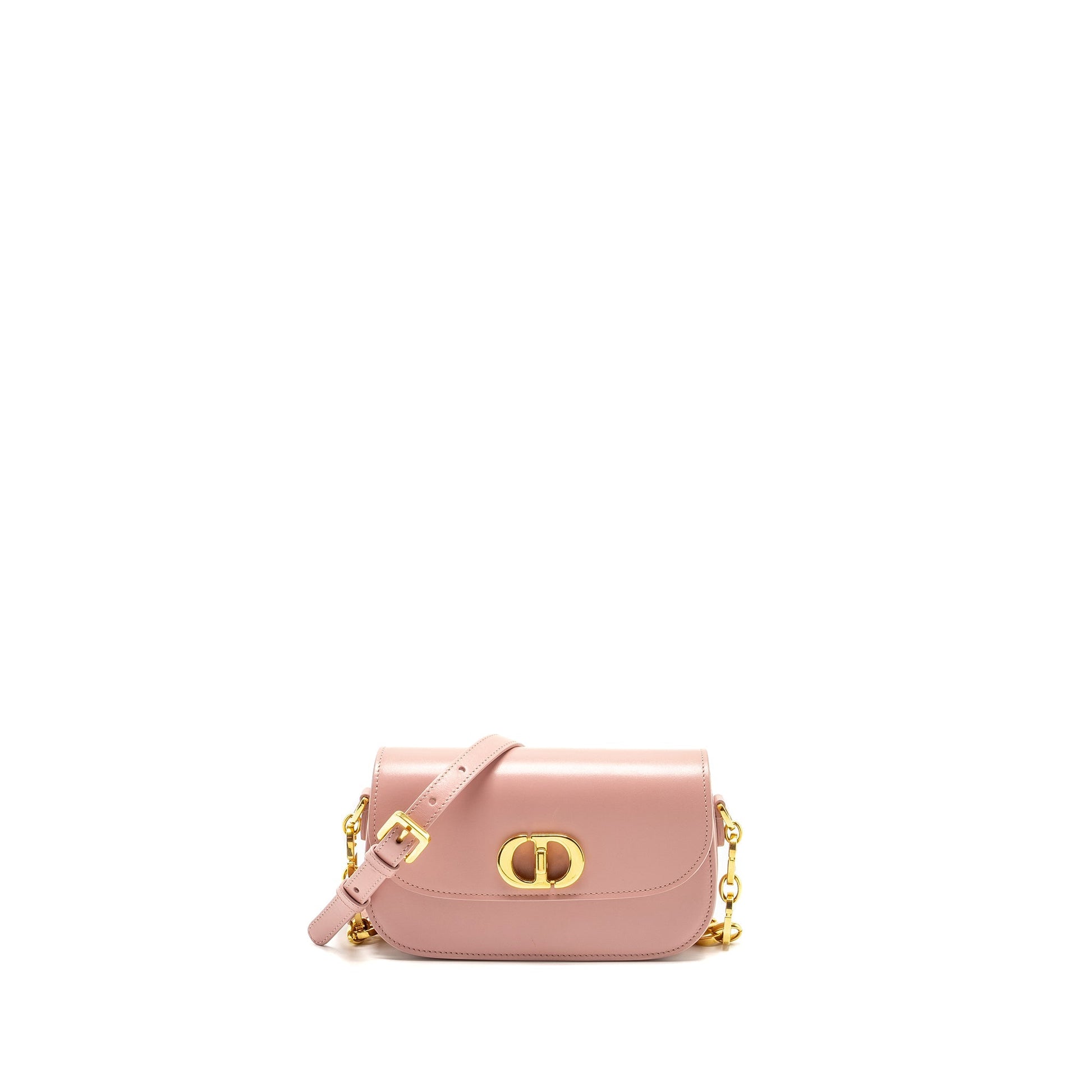 Dior Montaigne Avenue Purse Box Calfskin Handbag Pink Travel Bag