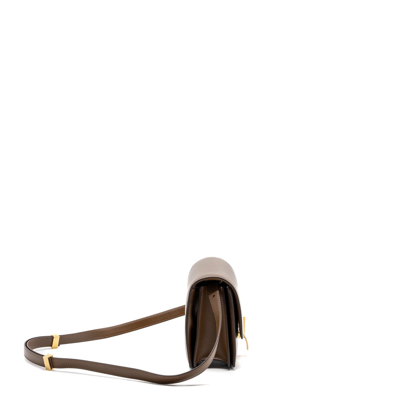 Celine Classic Purse Box Calfskin Camel Handbag Mini Travel Bag
