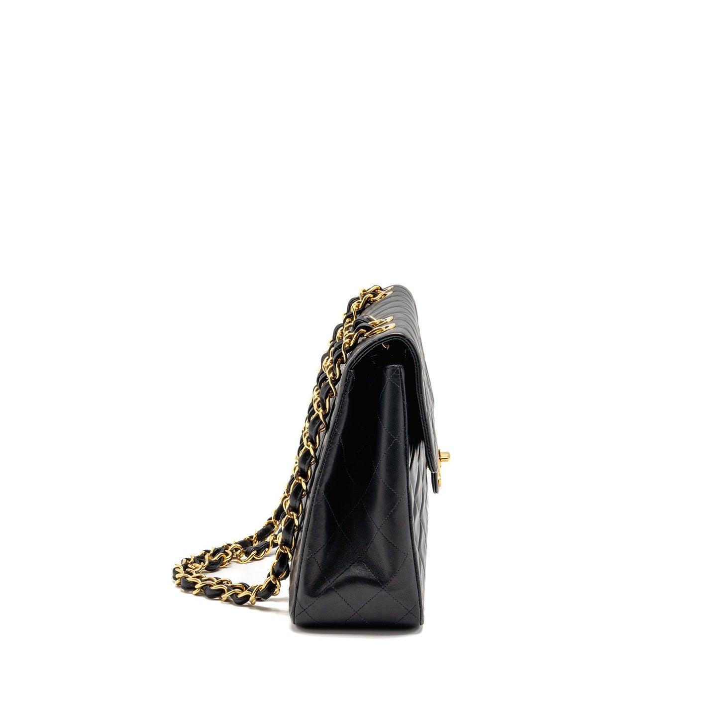 Chanel Classic Flap Jumbo Calfskin GHW Black Handbag