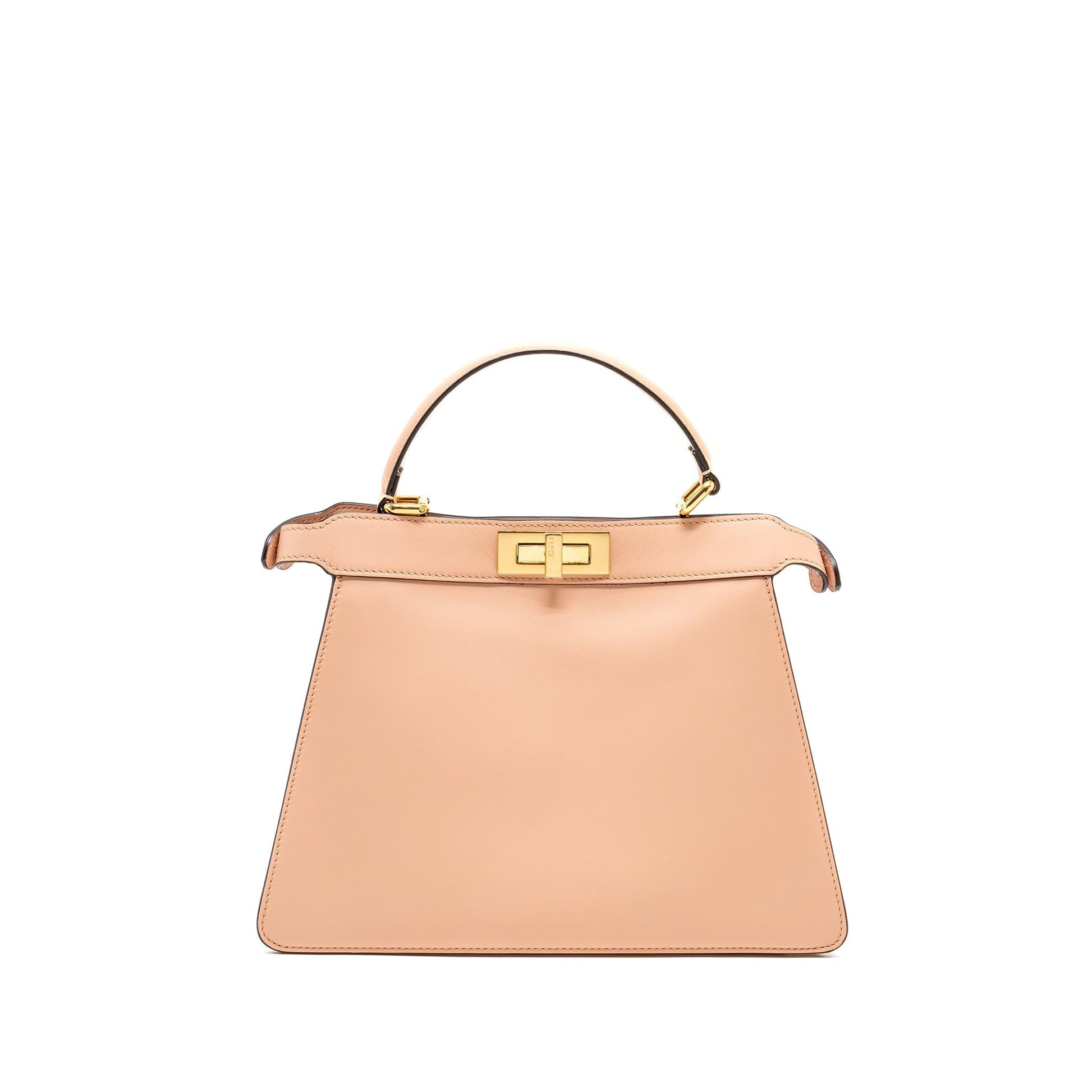 Fendi Mediume Peekaboo Iseeu Tote Light Lambskin Pink Tote Bag